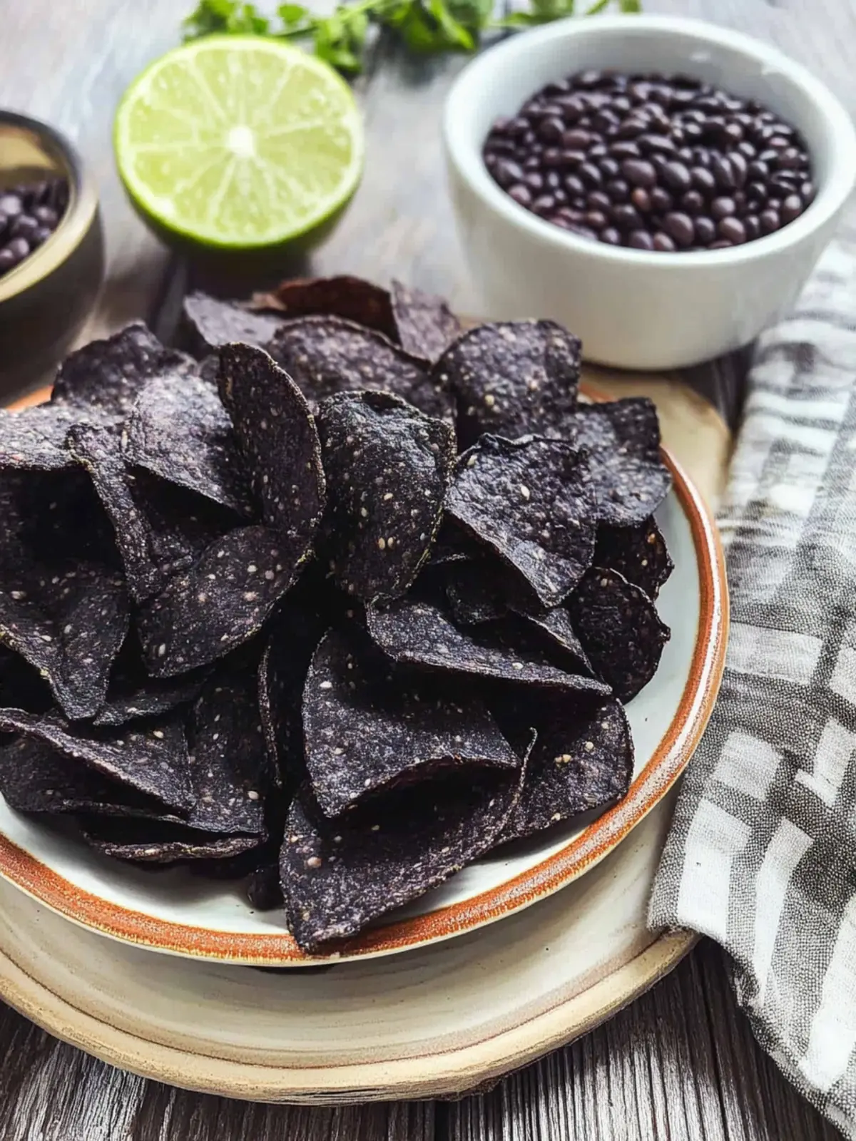 Crispy Black Bean Chips That Elevate Snack Time Fun 4 Black Bean Chips