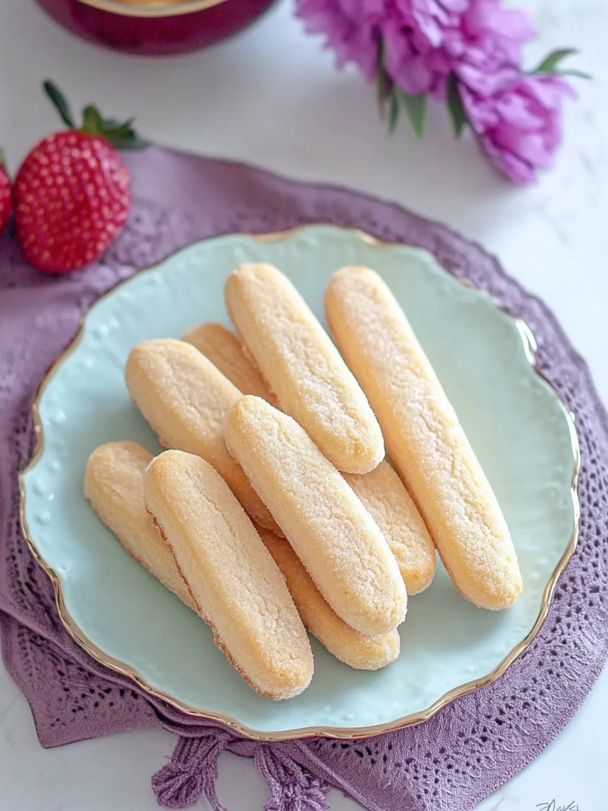 Homemade Ladyfinger Cookies That Elevate Your Tiramisu Game 4 Homemade ladyfinger cookies