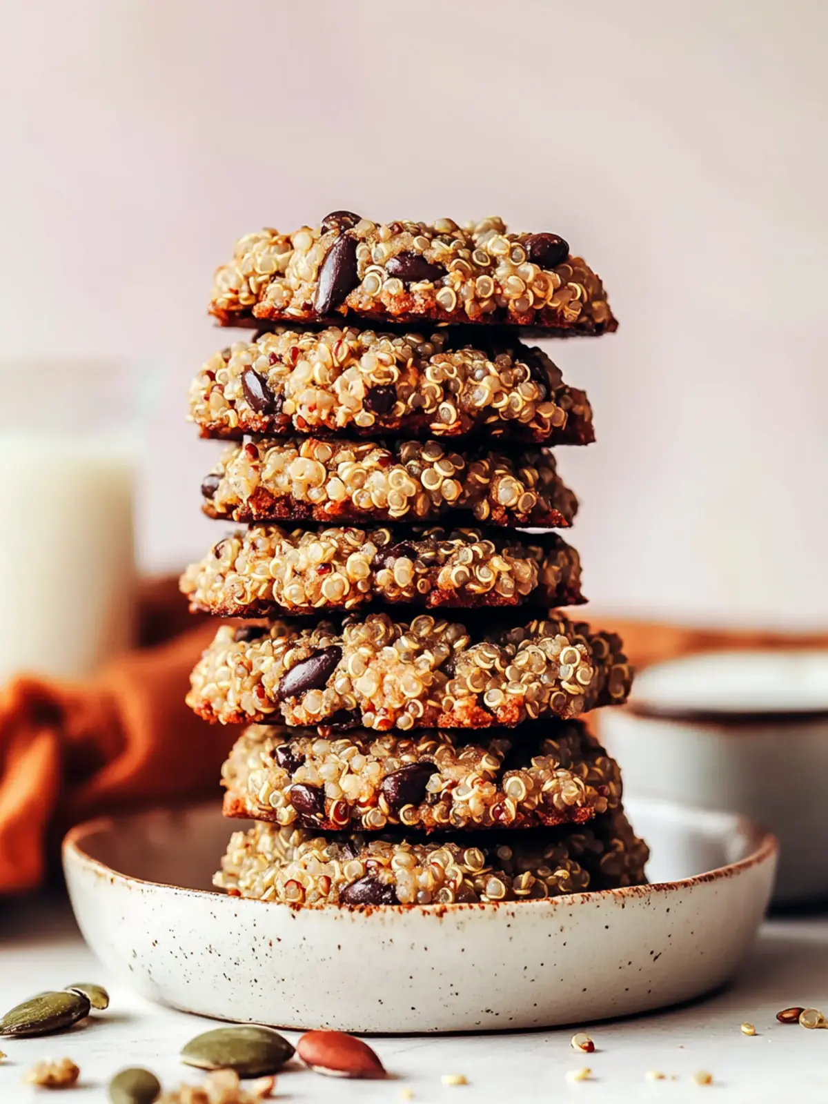 Delicious Seedy Quinoa Breakfast Cookies for a Wholesome Start 4 Seedy Quinoa Breakfast Cookies
