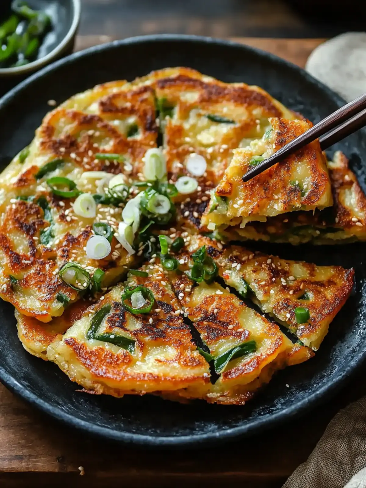 Crispy Korean Pancakes (Pajeon) for Quick Flavorful Bites 4 Korean Pancakes (Pajeon)