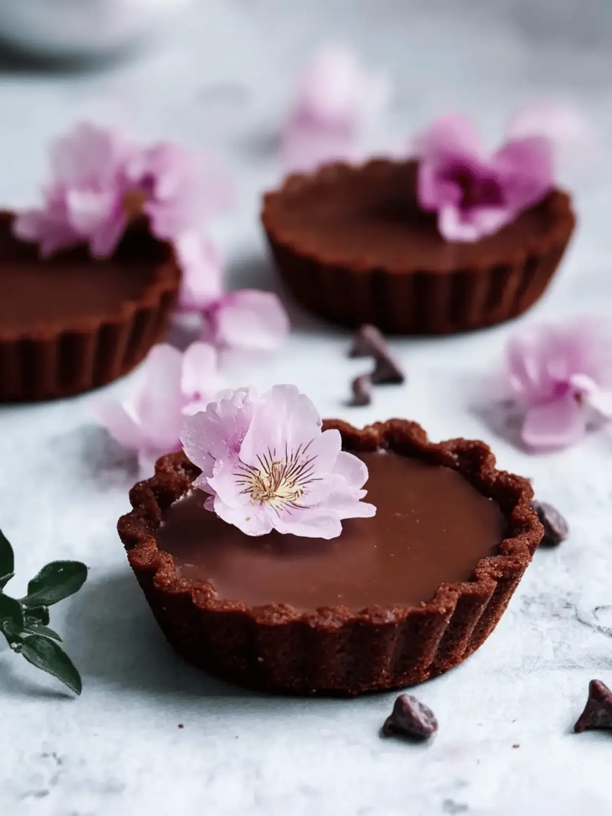 Decadent Reishi Chocolate Tarts: A Wholesome Vegan Treat 3 Reishi Chocolate Tarts