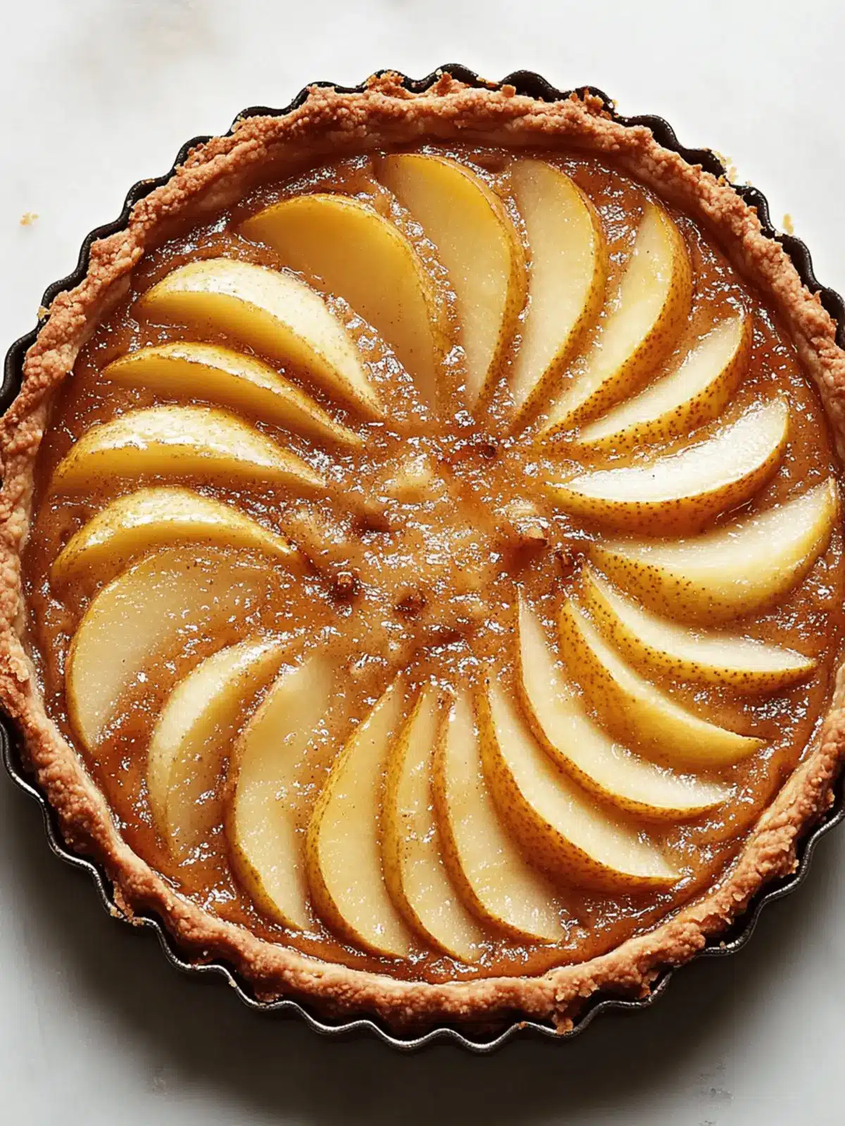 Delicious Pear and Hazelnut Frangipane Tart for Fall Bliss 2 Pear and Hazelnut Frangipane Tart