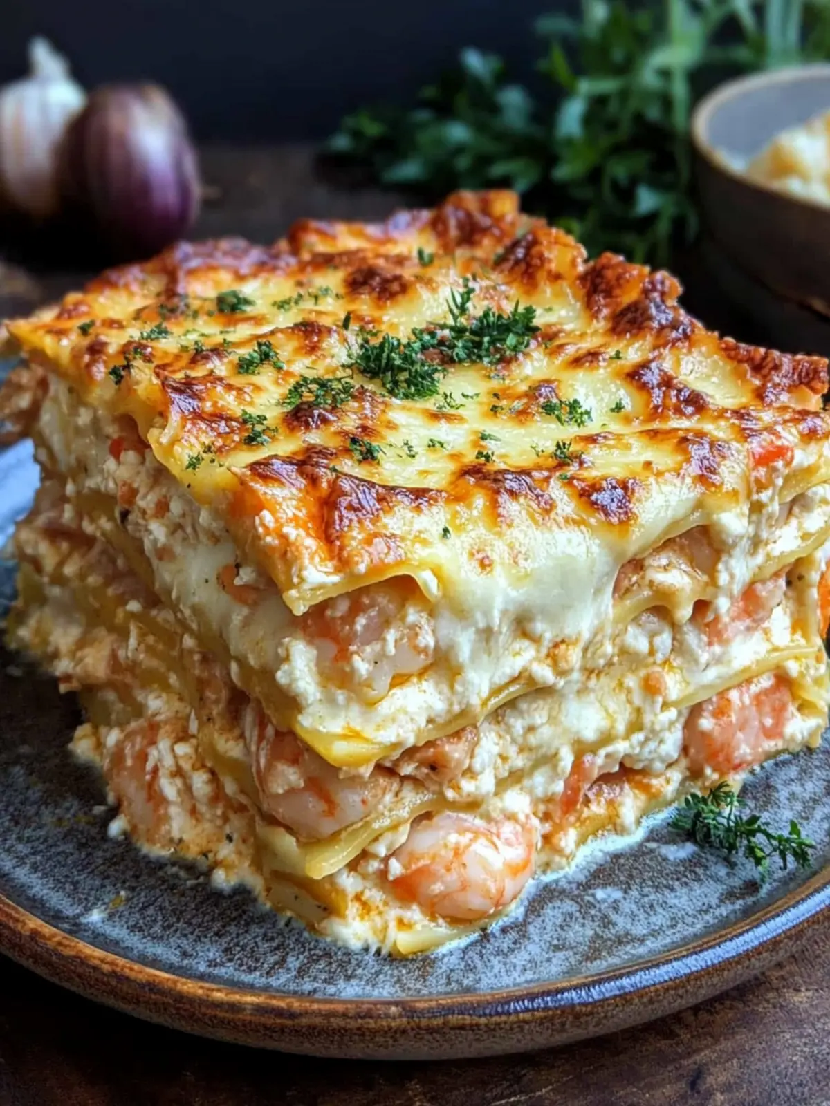 Delicious Shrimp Crab Lasagna for a Cozy Dinner Night 3 Shrimp Crab Lasagna