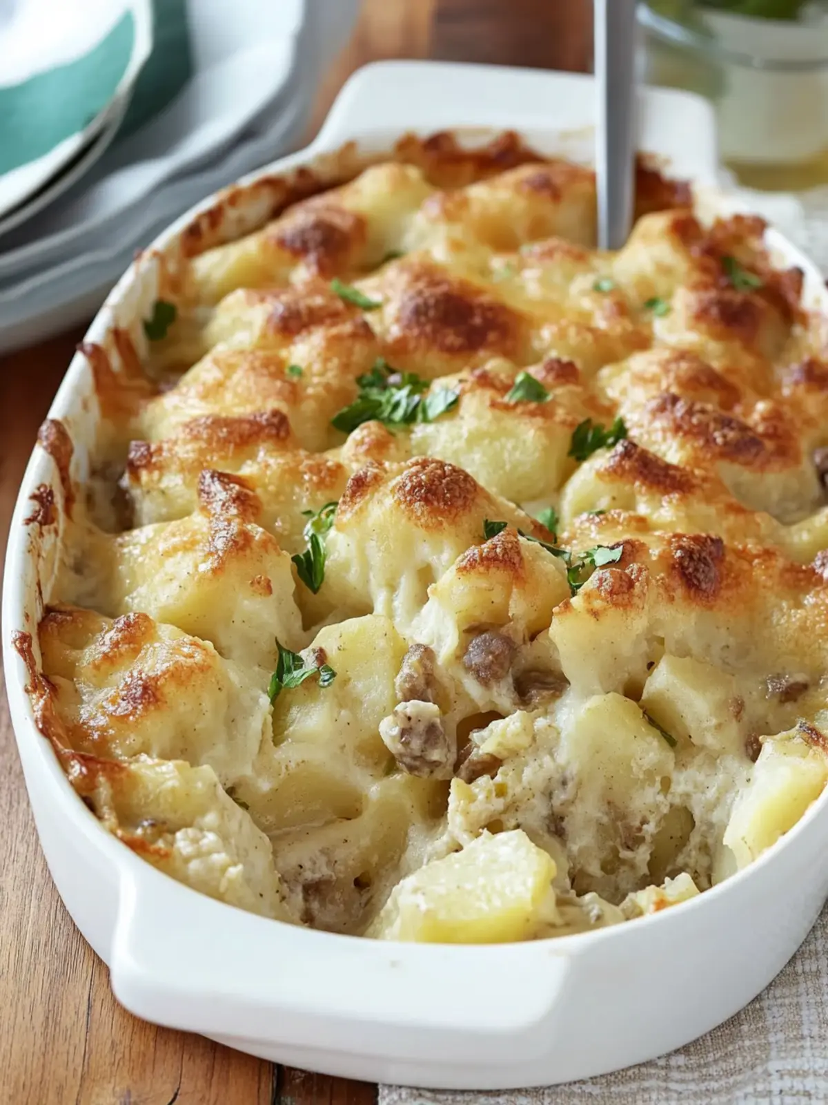 Savory Potato Dumpling Casserole for Cozy Family Dinners 4 Potato dumpling casserole