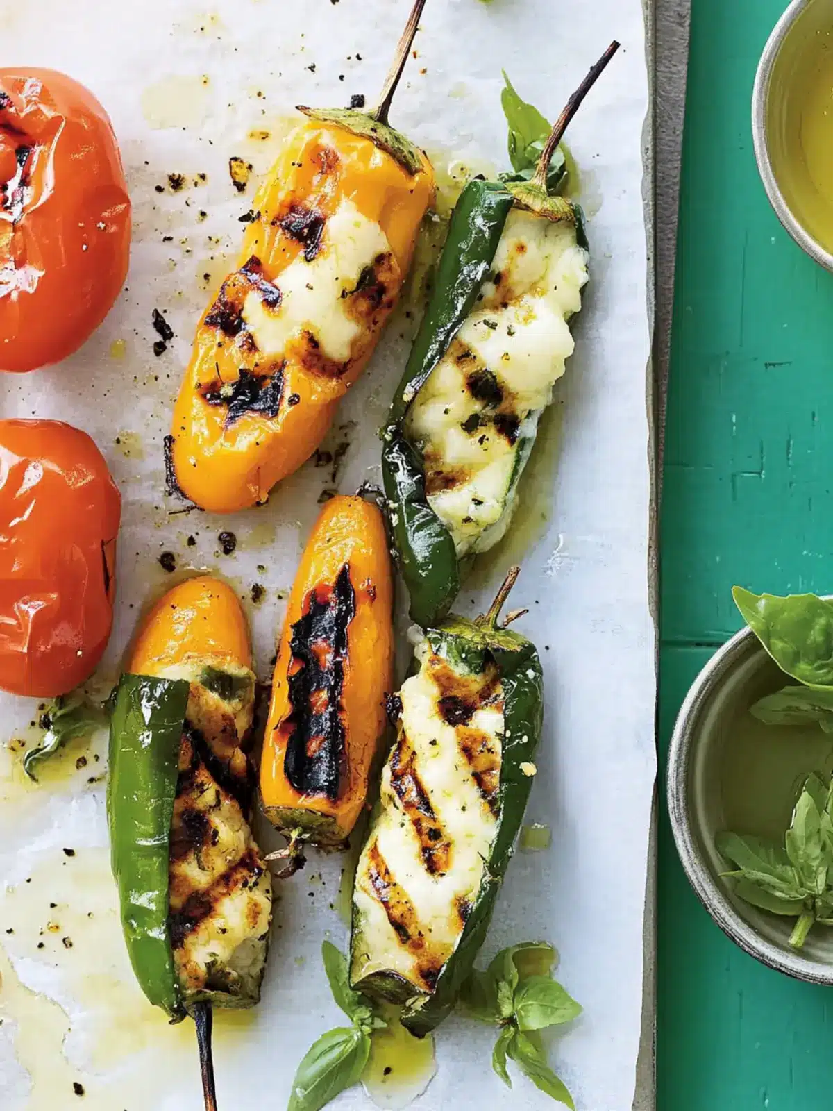 Cheese-Stuffed Grilled Poppers That Wow Every BBQ Guest 3 Cheese-Stuffed Grilled Poppers