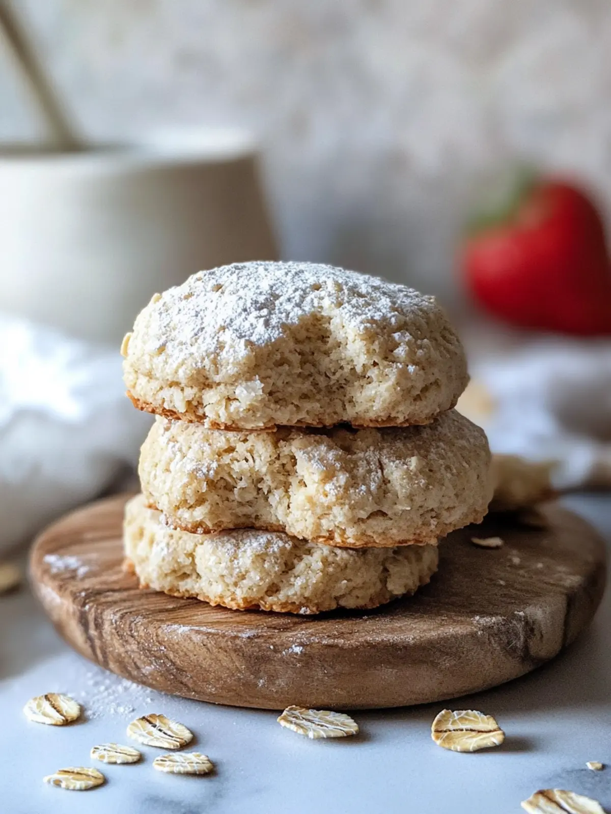 Fluffy Oat Flour Drop Biscuits: Quick & Guilt-Free Goodness 2 Fluffy Oat Flour Drop Biscuits
