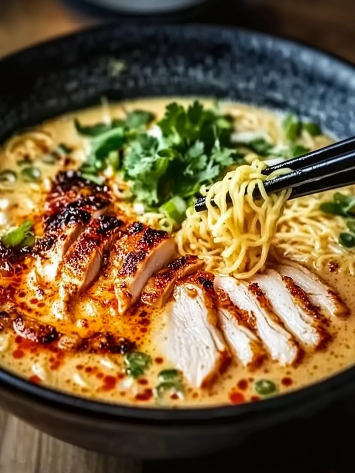 Fiery Chicken Ramen with Creamy Garlic: A Spice Lover's Dream 3 Fiery Chicken Ramen