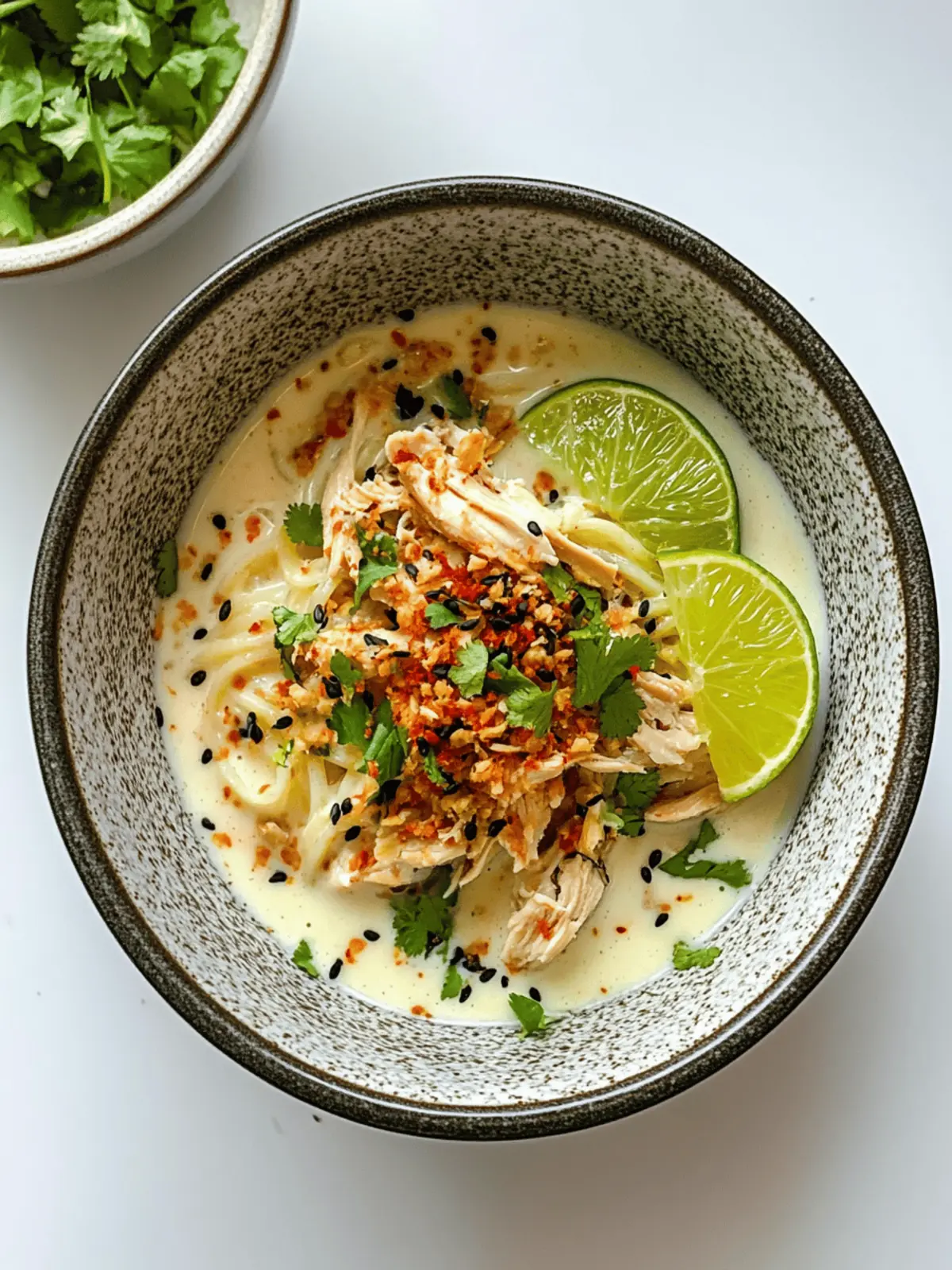 Lime and Coconut Chicken Noodles: A Creamy One-Pot Delight 2 Lime and Coconut Chicken Noodles