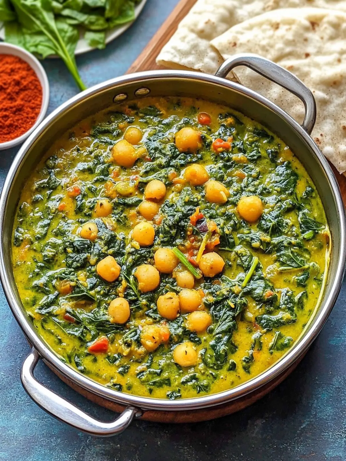 Savory Chana Saag Curry That Will Wow Your Taste Buds 4 Chana Saag Curry