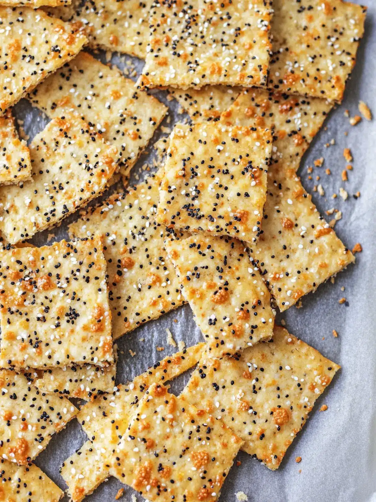 Cheesy Everything Crackers for Irresistible Snack Time Bliss 4 Cheesy Everything Crackers