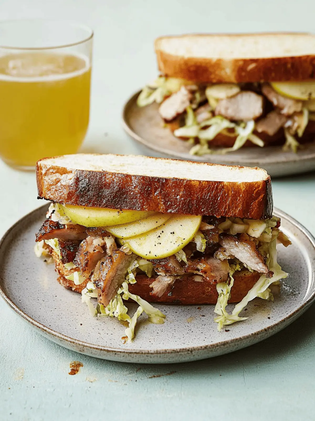 Tamal Ray's Pork Belly Sandwiches with Apple Fennel Slaw Delight 2 Tamal Ray s recipe for pork belly sandwiches with apple and fennel slaw