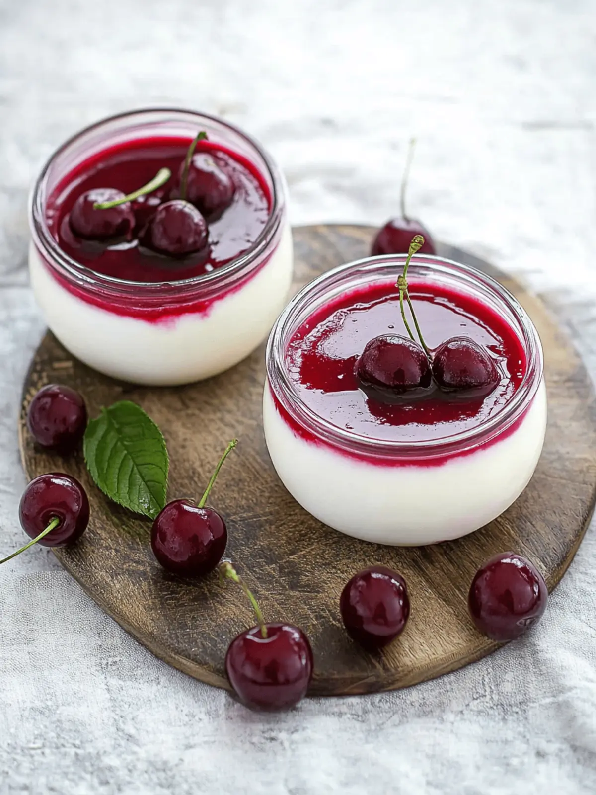 Creamy Cherry Panna Cotta That Will Wow Your Summer Guests 2 Cherry panna cotta
