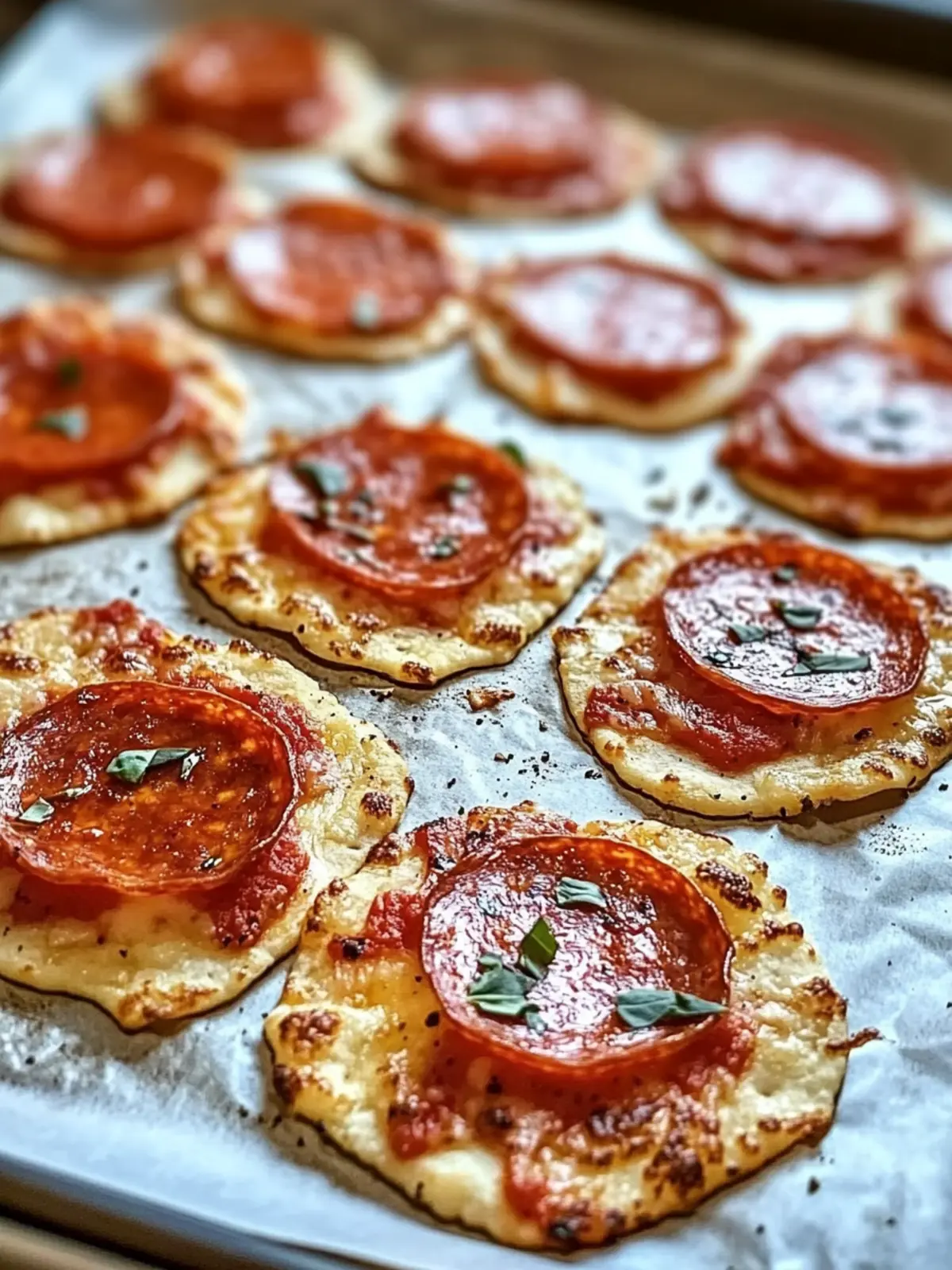Crispy Keto Pizza Chips That Satisfy Your Snack Cravings 2 Keto Pizza Chips