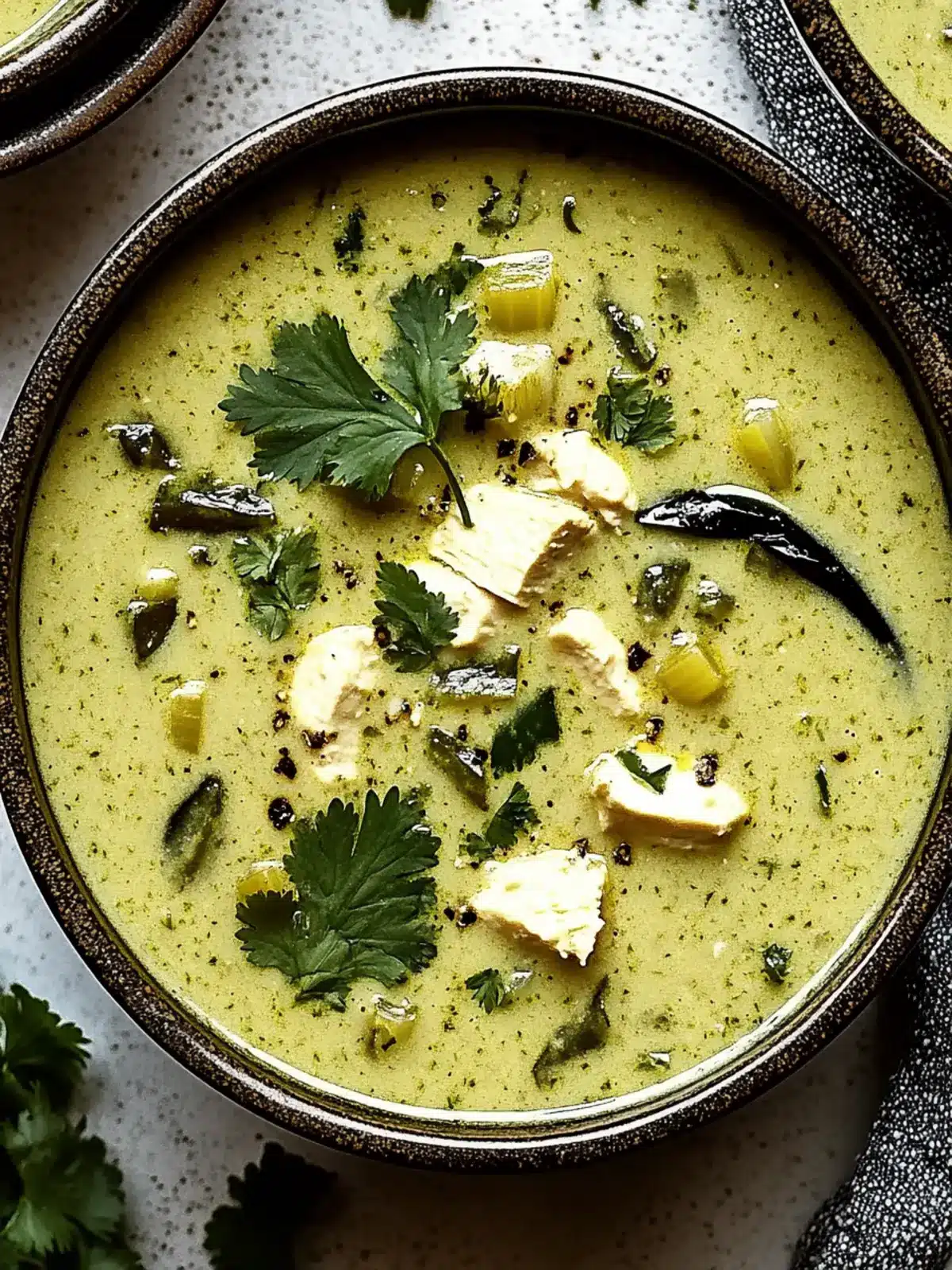 Irresistible Roasted Poblano Soup: Creamy Comfort in a Bowl 4 Roasted Poblano Soup