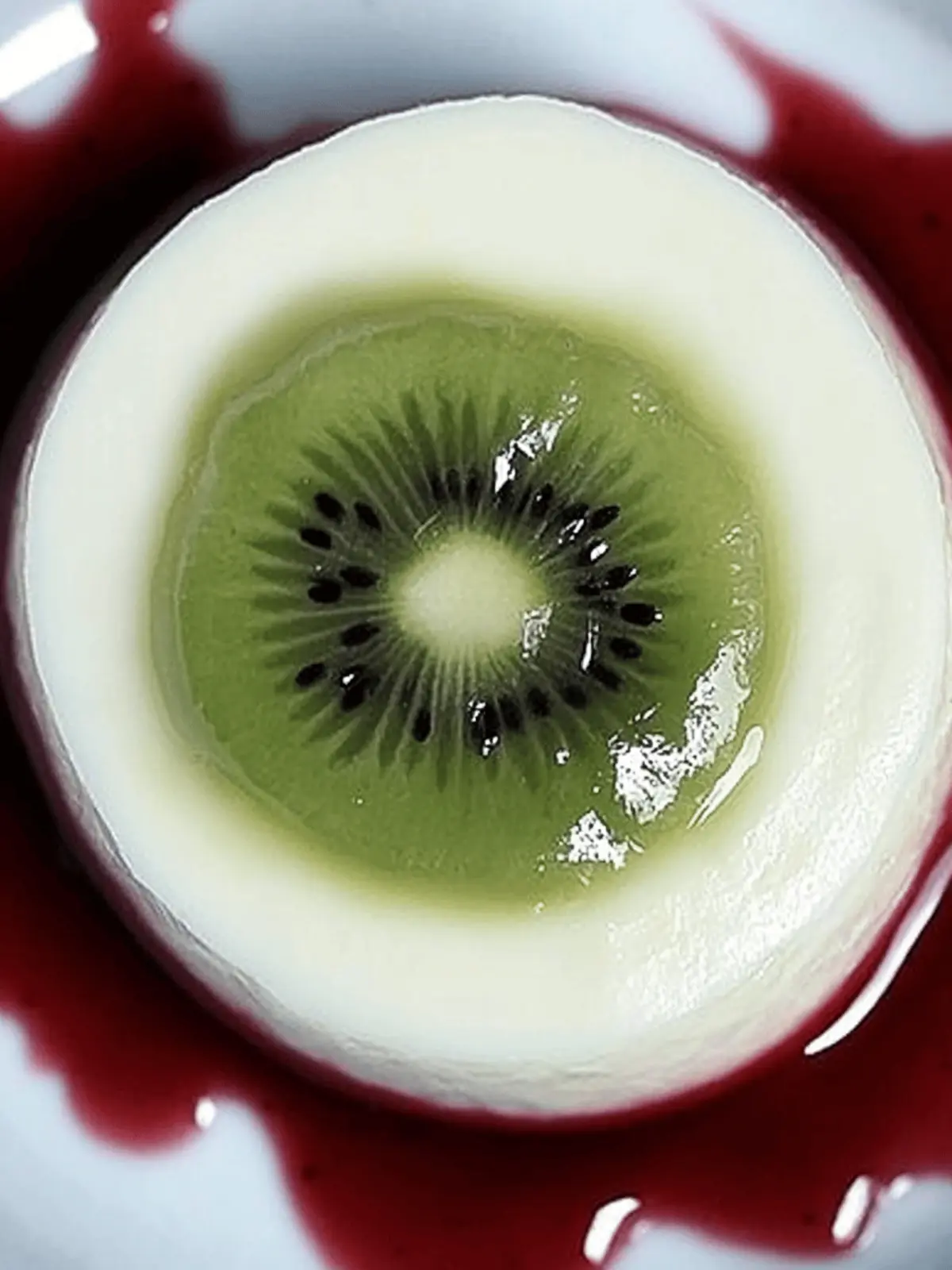 Creepy Coconut Kiwi Panna Cotta That Will Thrill Your Guests 4 Creepy Coconut Kiwi Panna Cotta