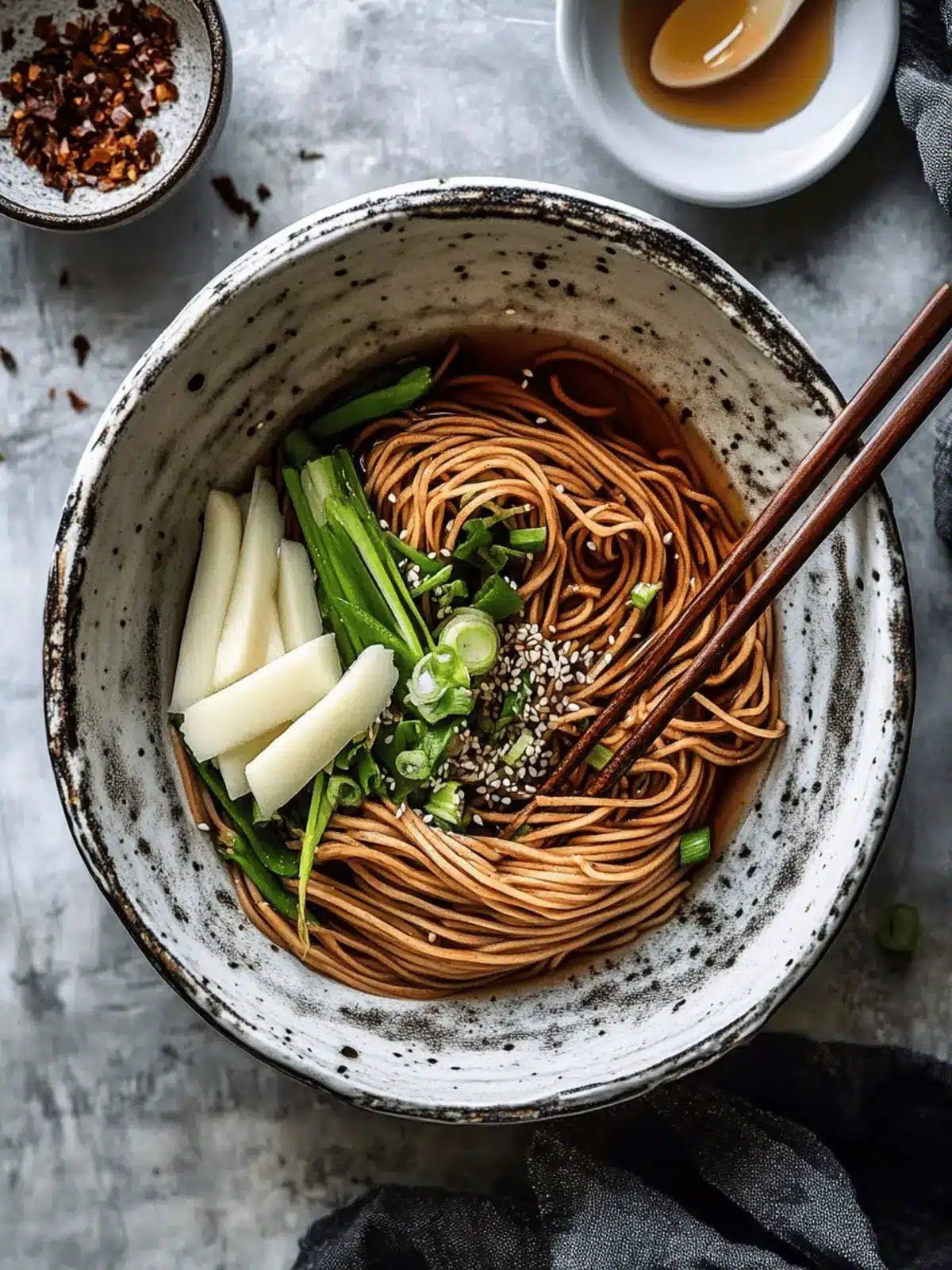 Spicy Sichuan-Style Buckwheat Noodles: A Quick Summer Delight 4 Spicy Sichuan-Style Buckwheat Noodles