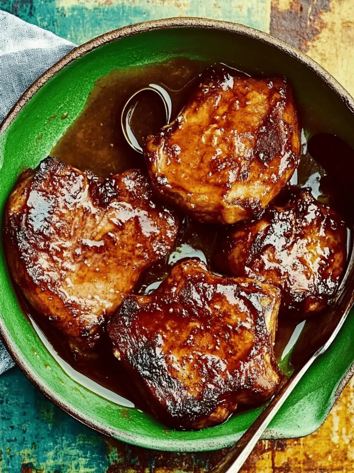 Sticky Maple-Glazed Pork Chops That Melt in Your Mouth 3 Sticky maple-glazed pork chops