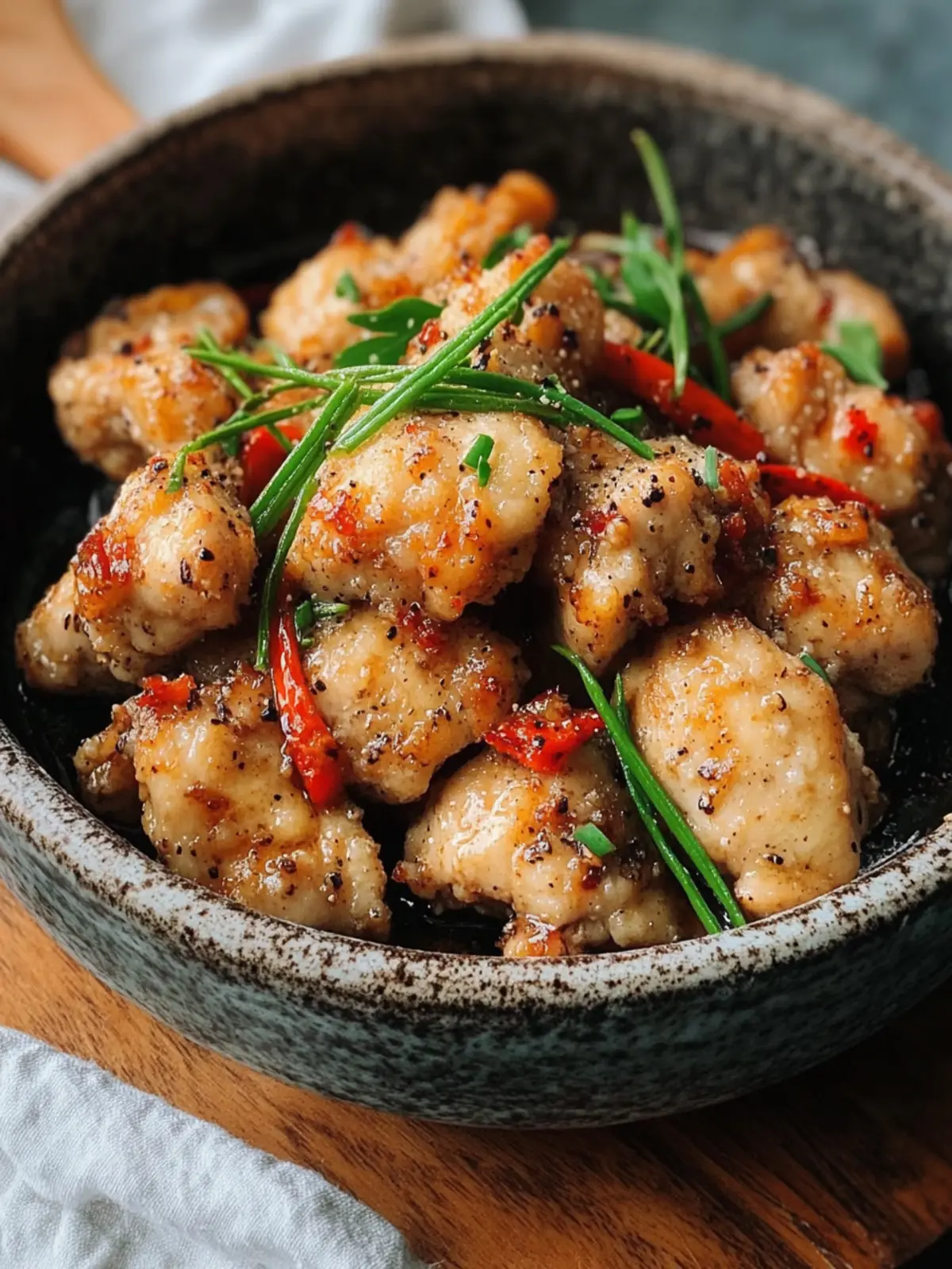 Crispy Salt and Pepper Chicken: A Flavor Explosion at Home 3 Salt and Pepper Chicken