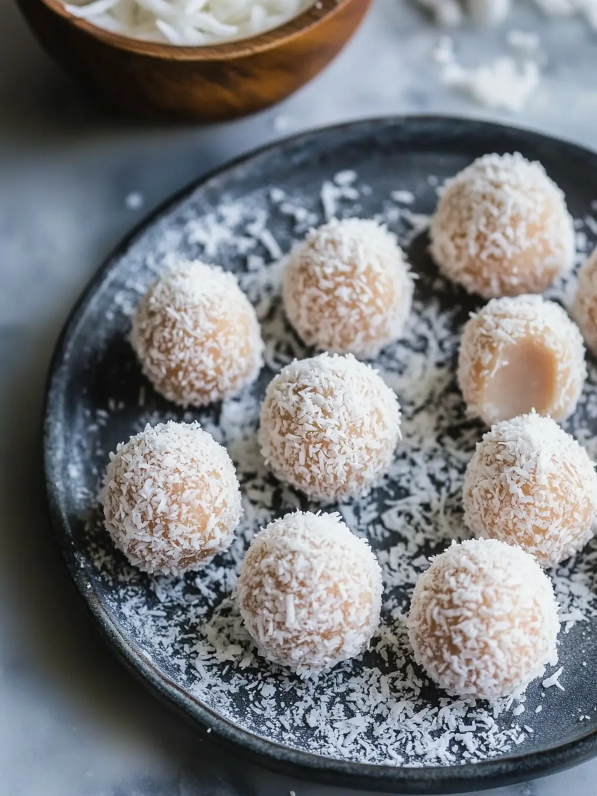 Irresistible Easy Snowy Coconut Almond Truffles to Savor 2 Easy Snowy Coconut Almond Truffles
