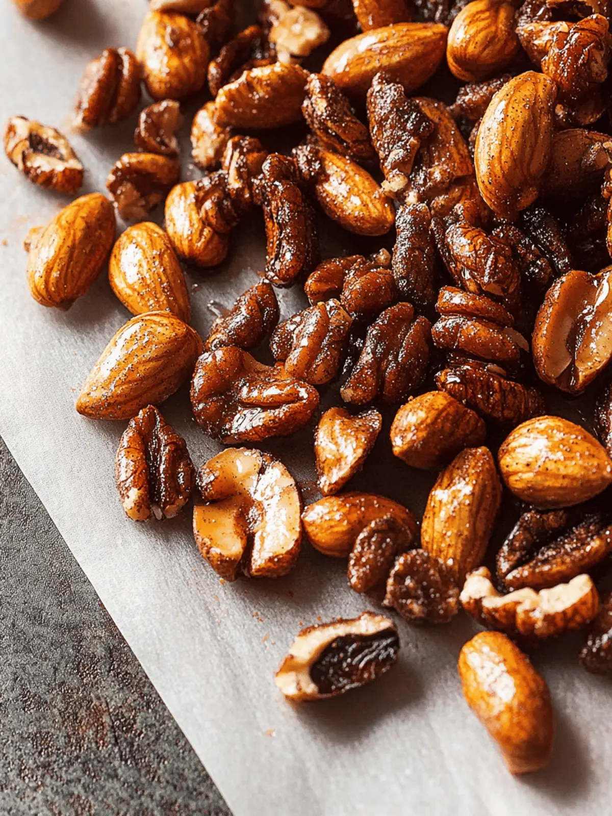 Delicious Maple Spiced Nuts for Effortless Holiday Snacking 4 Maple Spiced Nuts