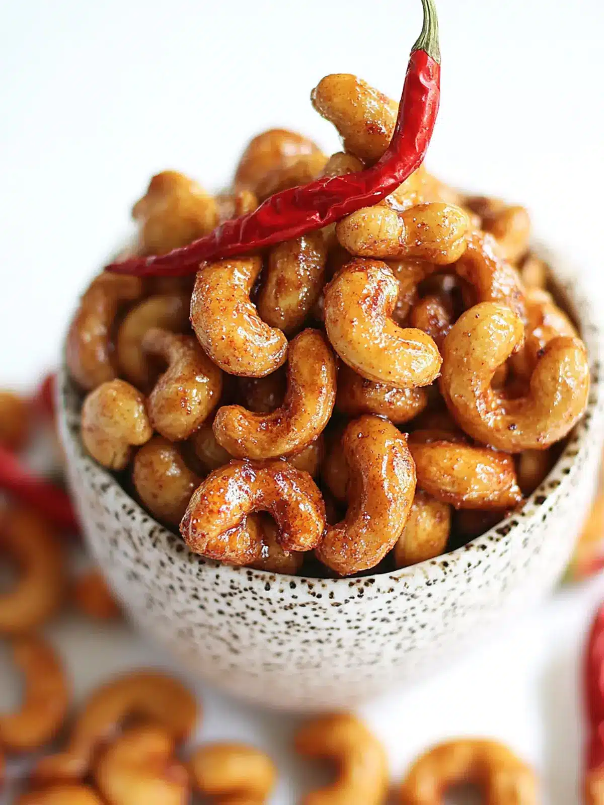 Sweet and Spicy Honey Roasted Cashews: Your Ultimate Snack Boost 4 Sweet and Spicy Honey Roasted Cashews