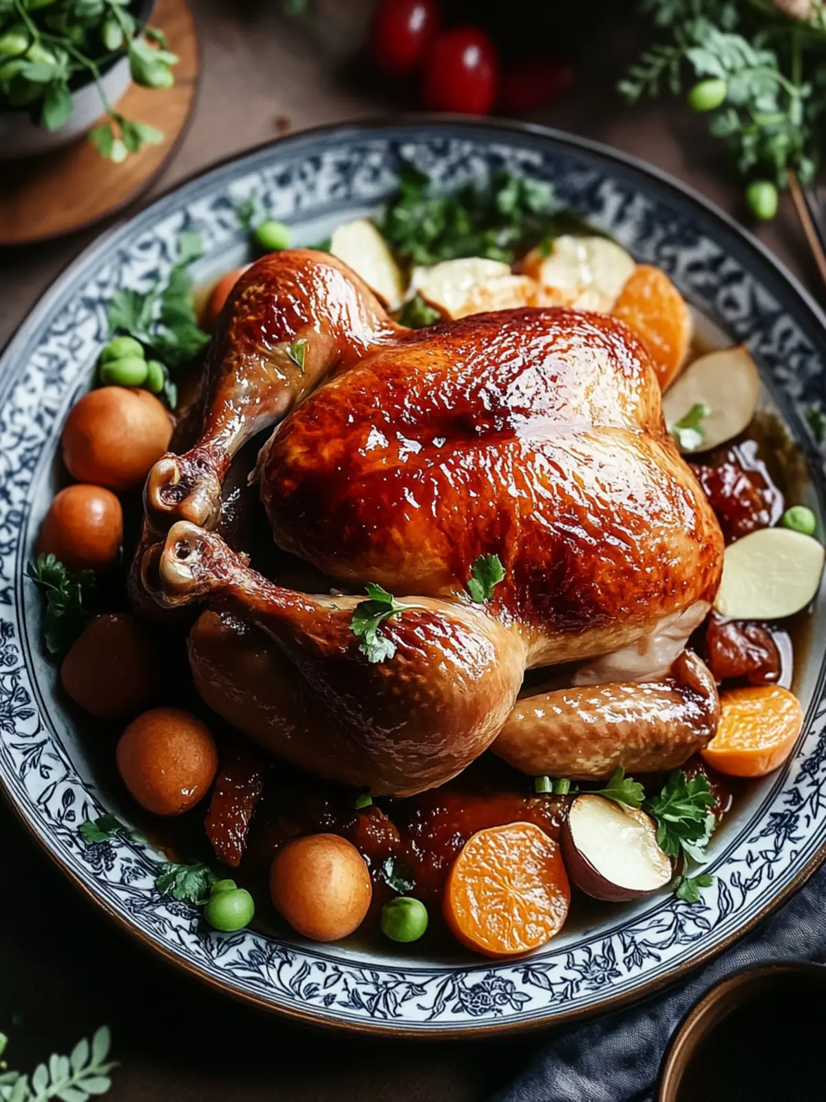 Savory Shandong Roast Chicken with Tangy Black Vinegar Twist 3 Shandong Roast Chicken