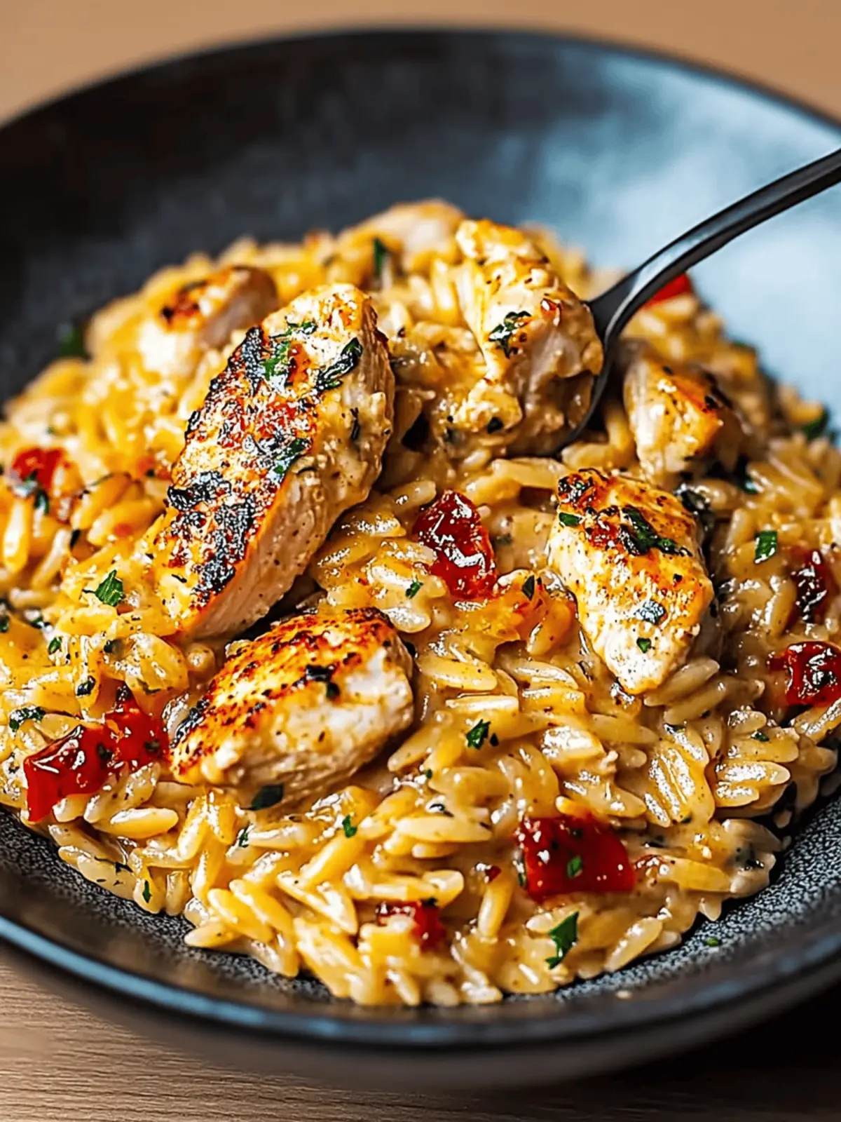Cajun Chicken Alfredo Orzo: Your New 30-Minute Comfort Dish 4 Cajun Chicken Alfredo Orzo