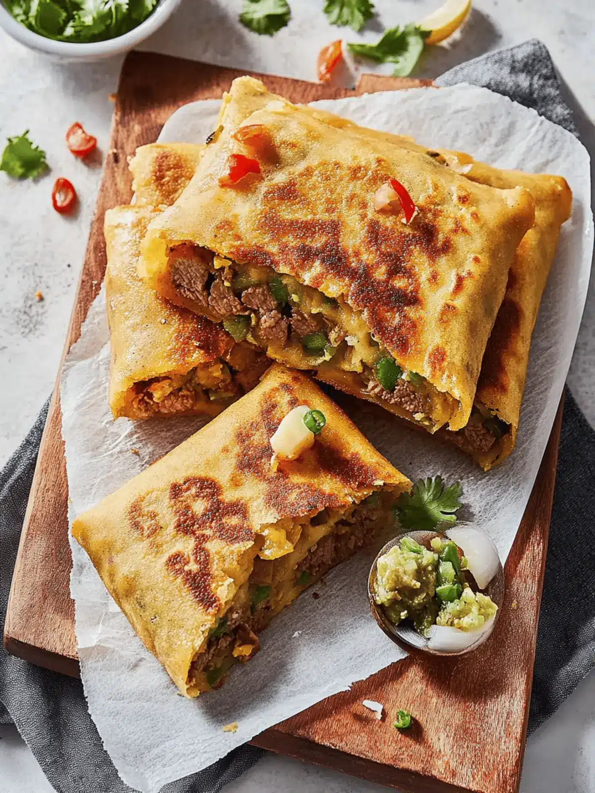 Irresistible Malaysian-style Beef Murtabaks You ll Crave 4 Malaysian-style Beef Murtabaks