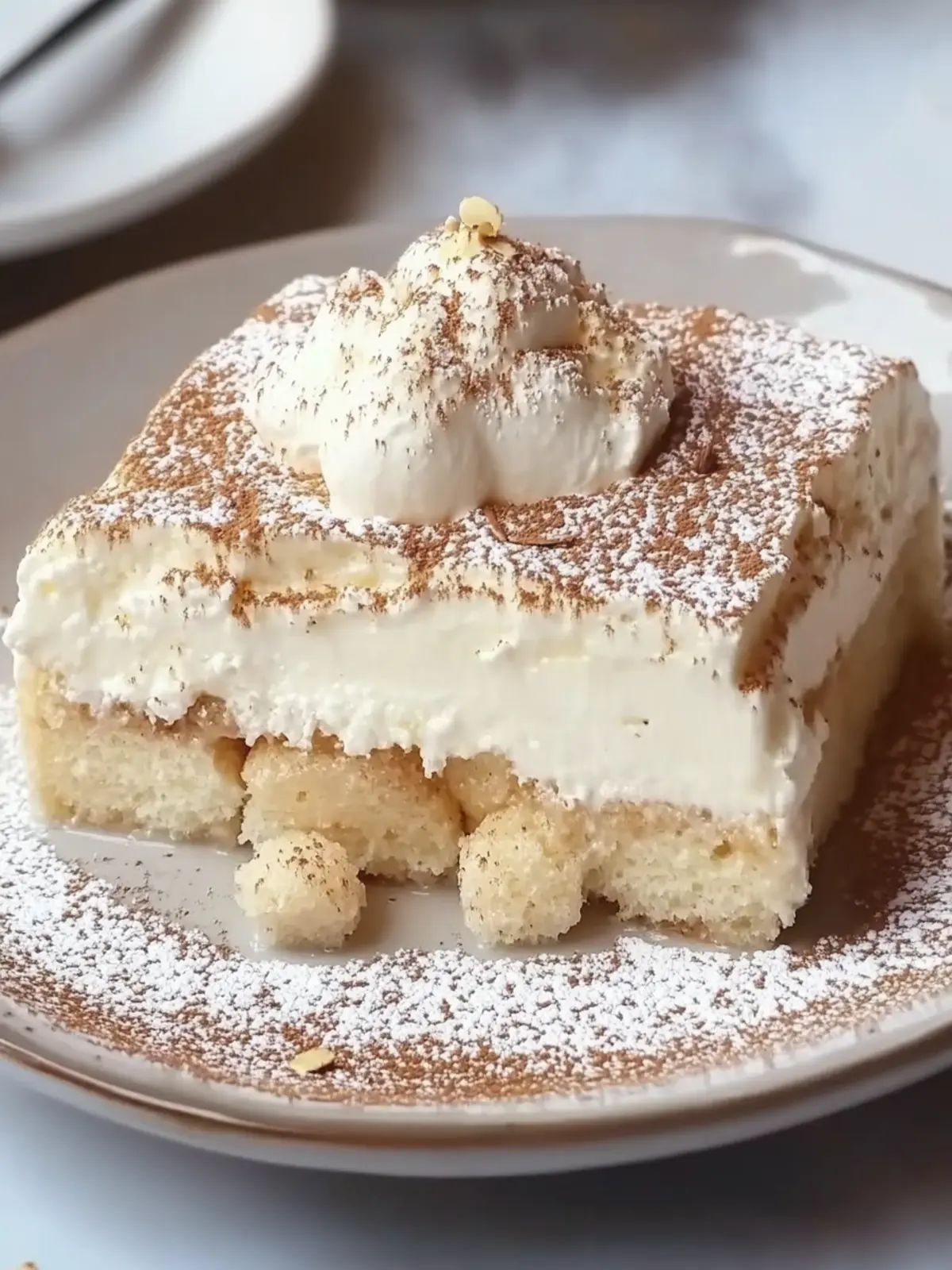 Coconut Tiramisu Bliss: A No-Bake Italian Treasure 3 Coconut Tiramisu