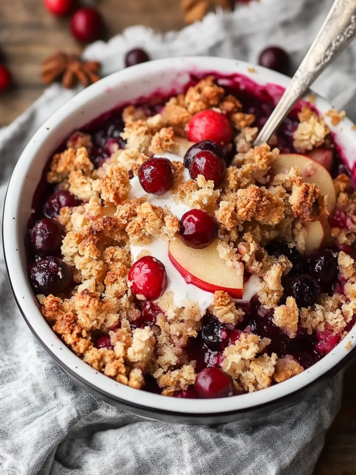 Cranberry Apple Crisp: Your Cozy Dessert Delight Awaits 3 Cranberry Apple Crisp