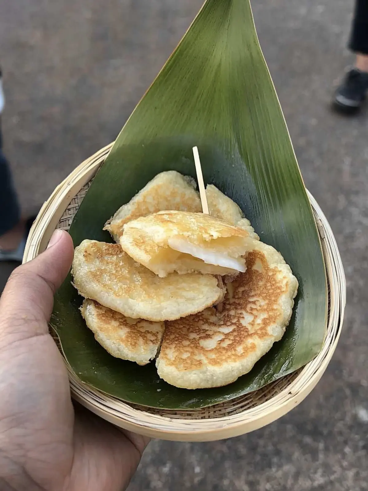 Vegan Thai Coconut Pancakes Kanom Krok You ll Crave! 3 Thai Coconut Pancakes Kanom Krok