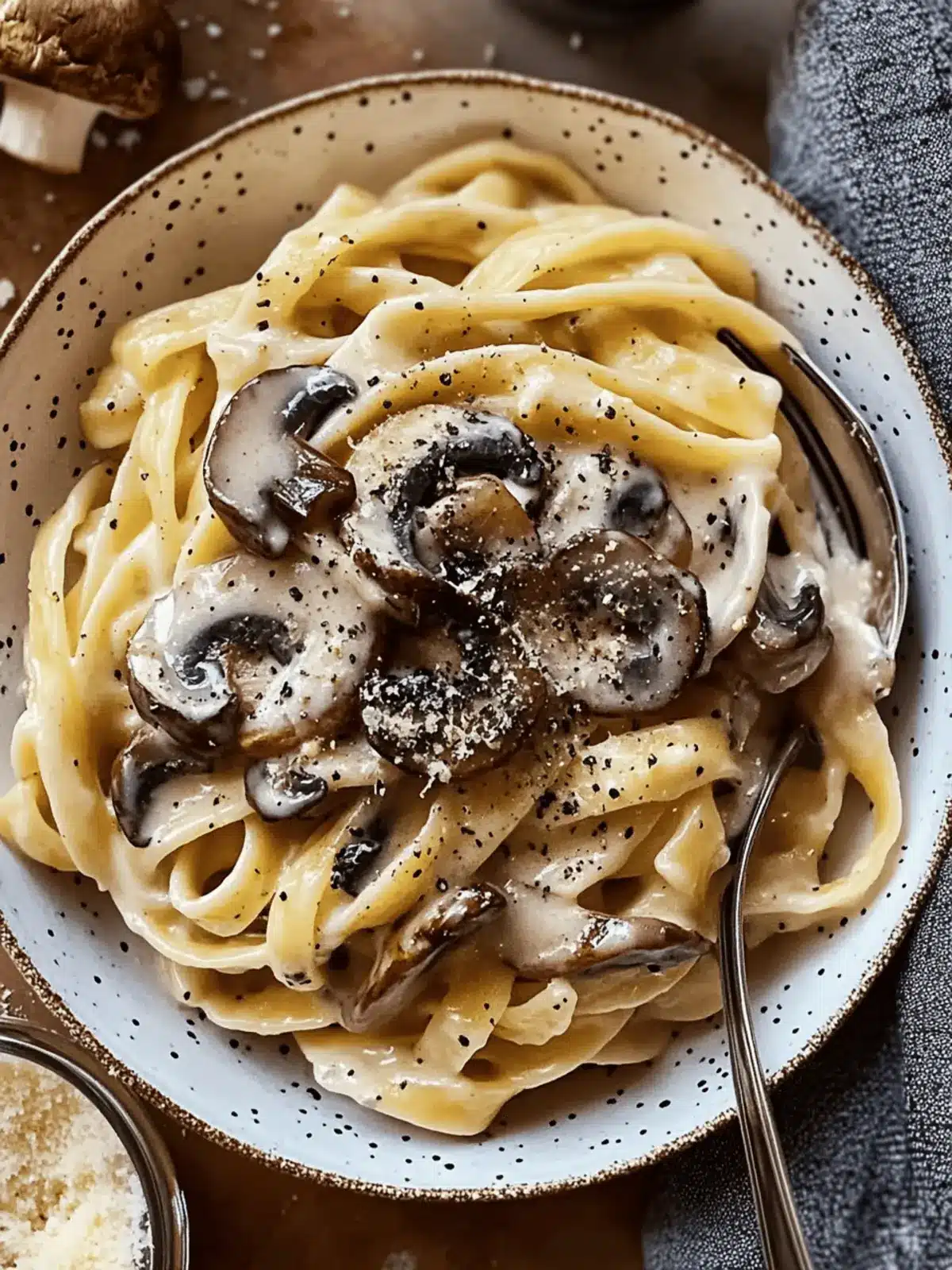 Savor Creamy Truffle & Mushroom Pasta for Ultimate Comfort 2 Creamy Truffle & Mushroom Pasta