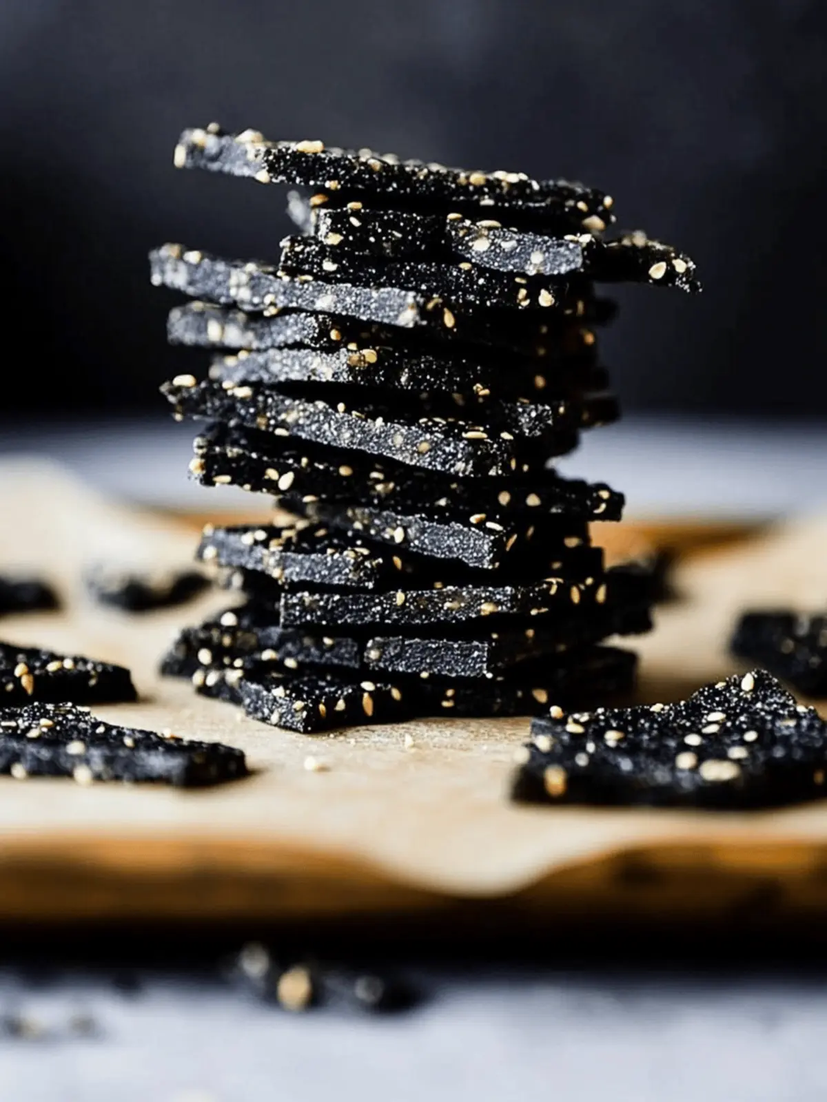 Sweet and Simple Black Sesame Brittle to Satisfy Cravings 2 Black Sesame Brittle