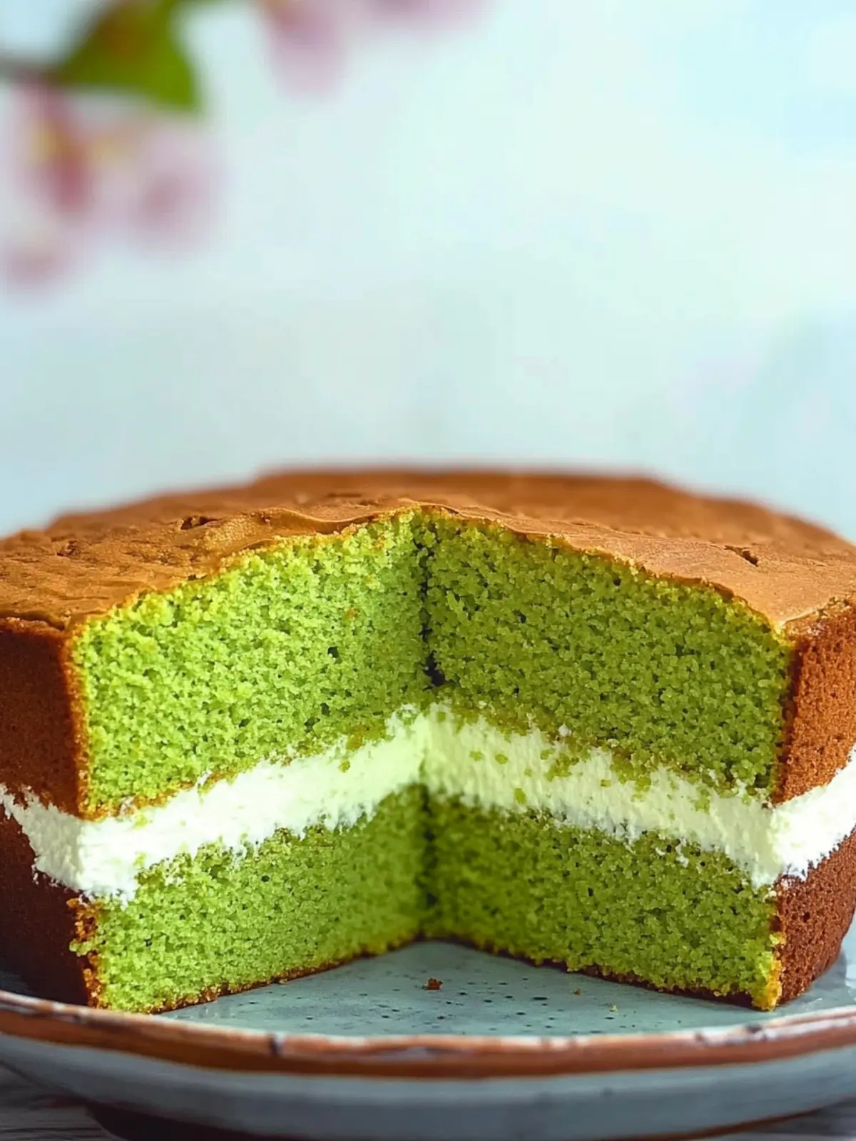 Deliciously Fluffy Matcha Sponge Cake for Sweet Moments 4 Matcha Sponge Cake