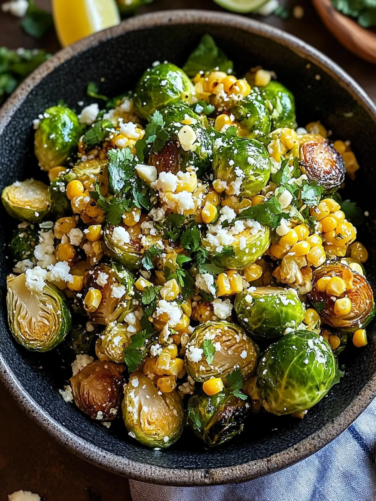Mexican Street Corn Brussels Sprouts: A Must-Try Flavor Boost 2 Mexican Street Corn Brussels Sprouts