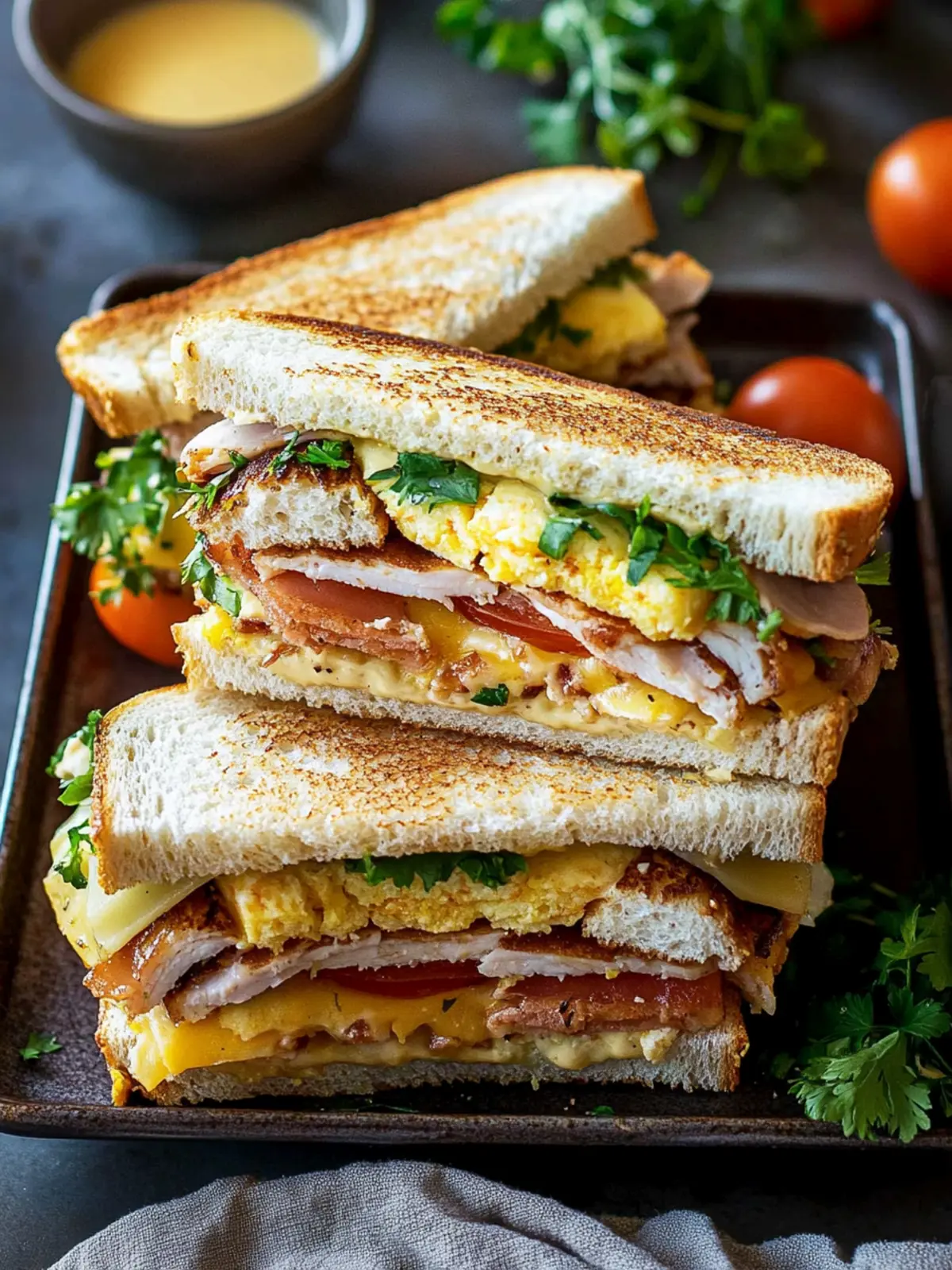 Ultimate Breakfast Club Sandwich That You ll Crave Daily 3 Breakfast Club Sandwich