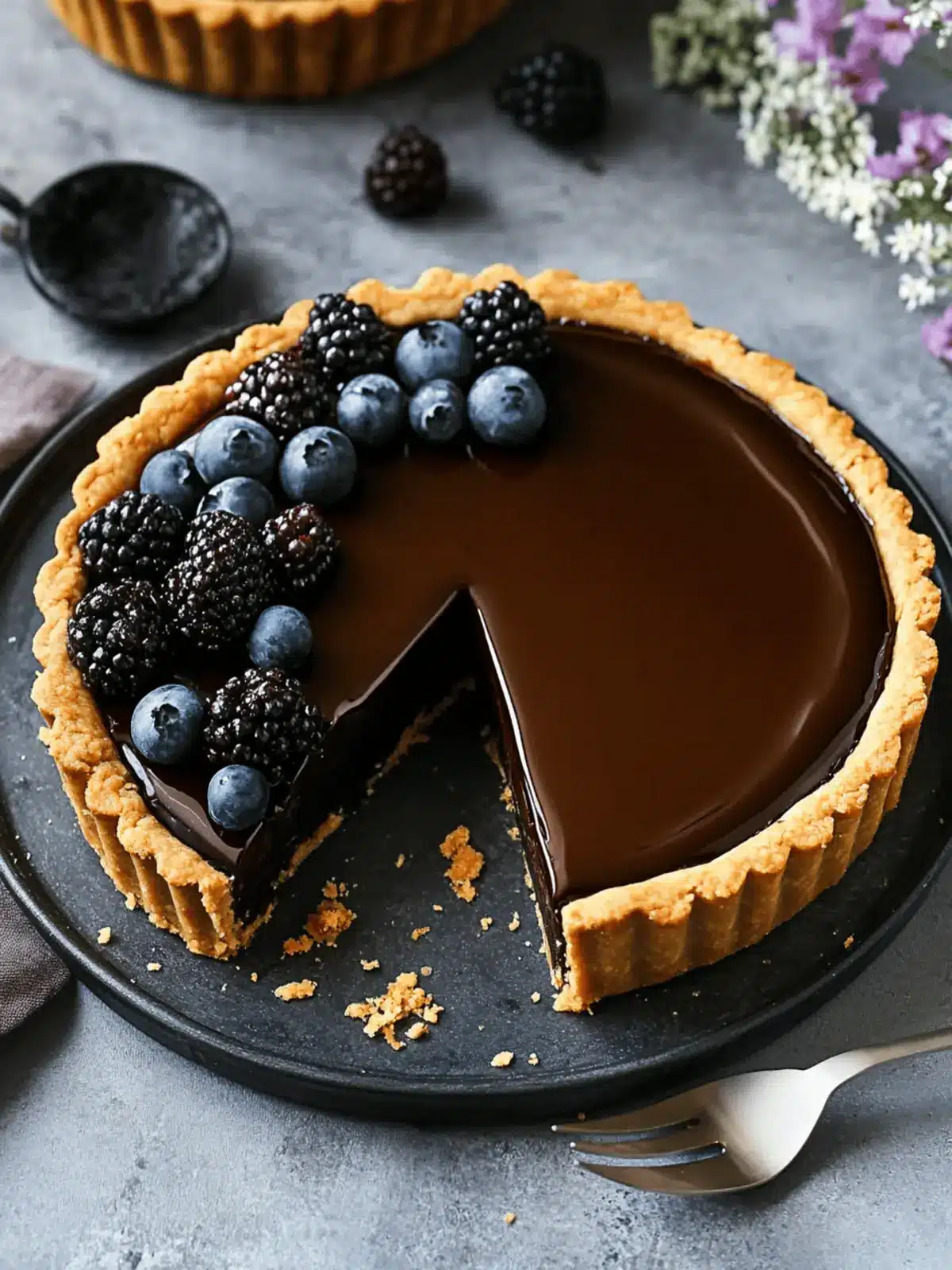 Irresistible Chocolate Ganache Tart for Every Celebration 2 Chocolate Ganache Tart