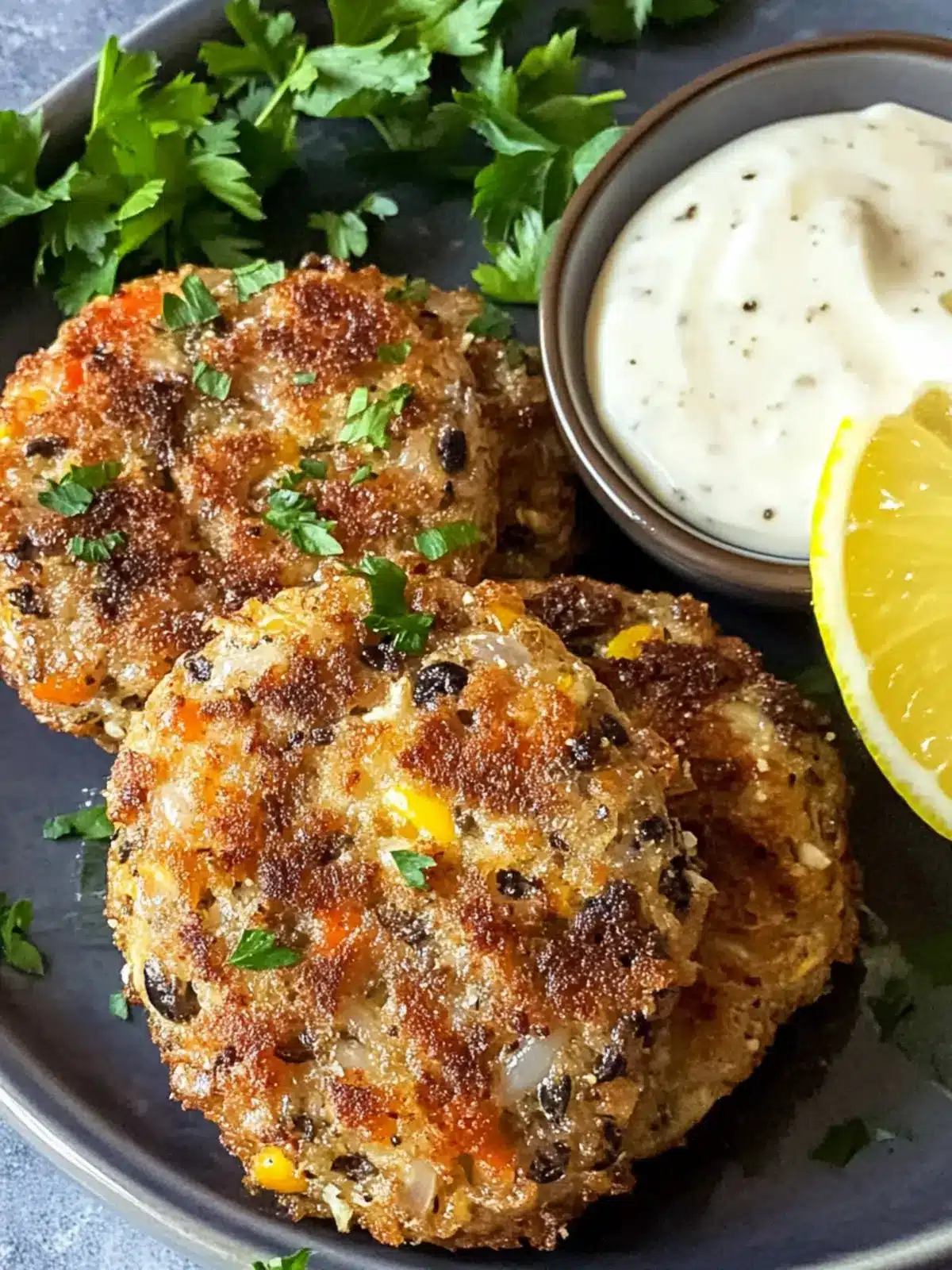 Crispy Air Fryer Canned Sardine Cakes for Quick Keto Meals 3 Air Fryer Canned Sardine Cakes