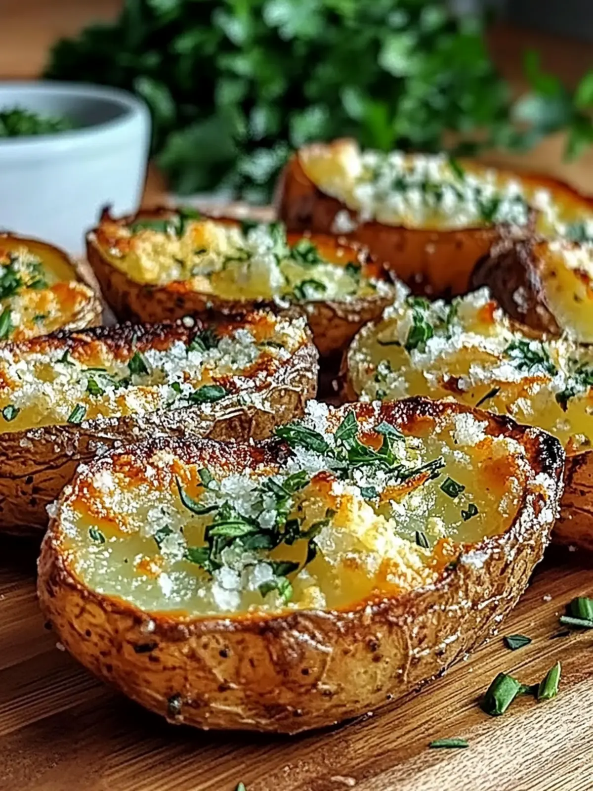 Crispy Garlic Herb Roasted Potato Skins You'll Crave Every Time 3 Crispy Garlic Herb Roasted Potato Skins