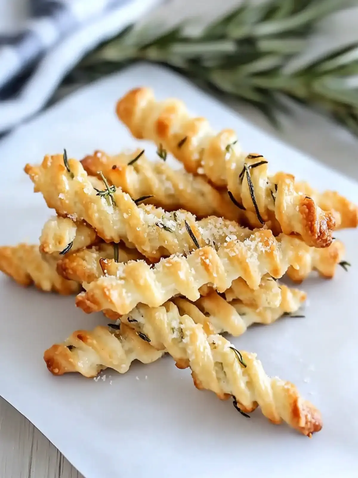 Irresistible Rosemary Parmesan Cheese Straws You ll Love 3 Rosemary Parmesan Cheese Straws