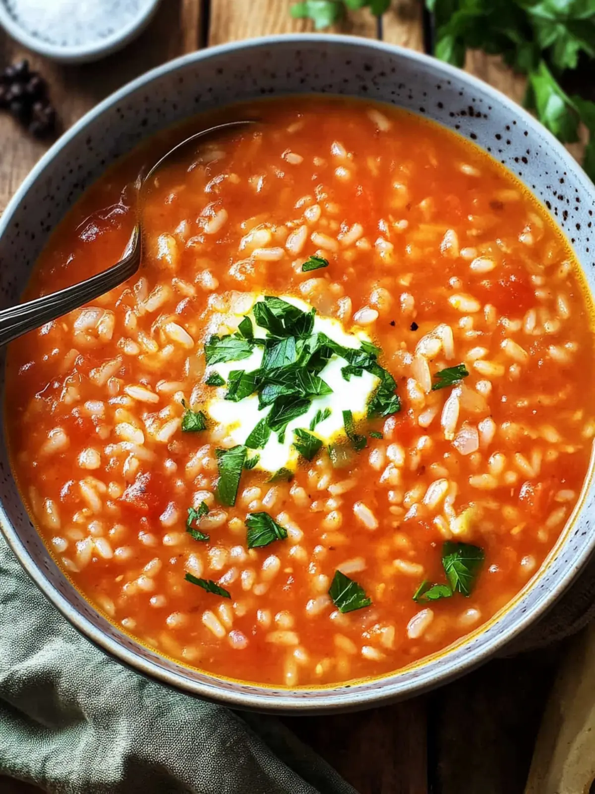 Hearty Polish Tomato Rice Soup (Pomidorowa z Ryżem) Bliss 4 Polish Tomato Rice Soup (Pomidorowa z Ryżem)