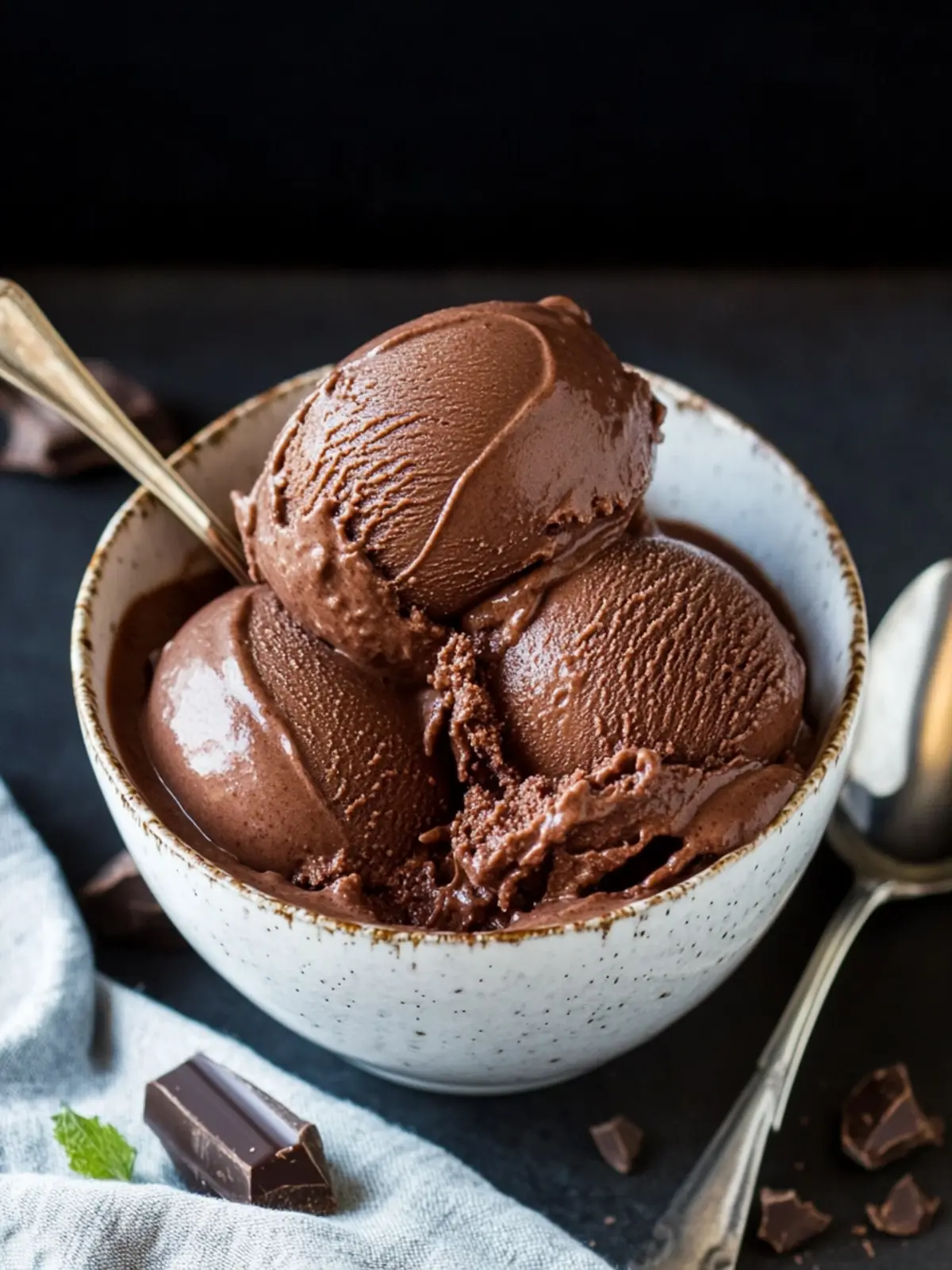 Decadent Chocolate Sorbet You Can Make in Minutes 2 Chocolate Sorbet