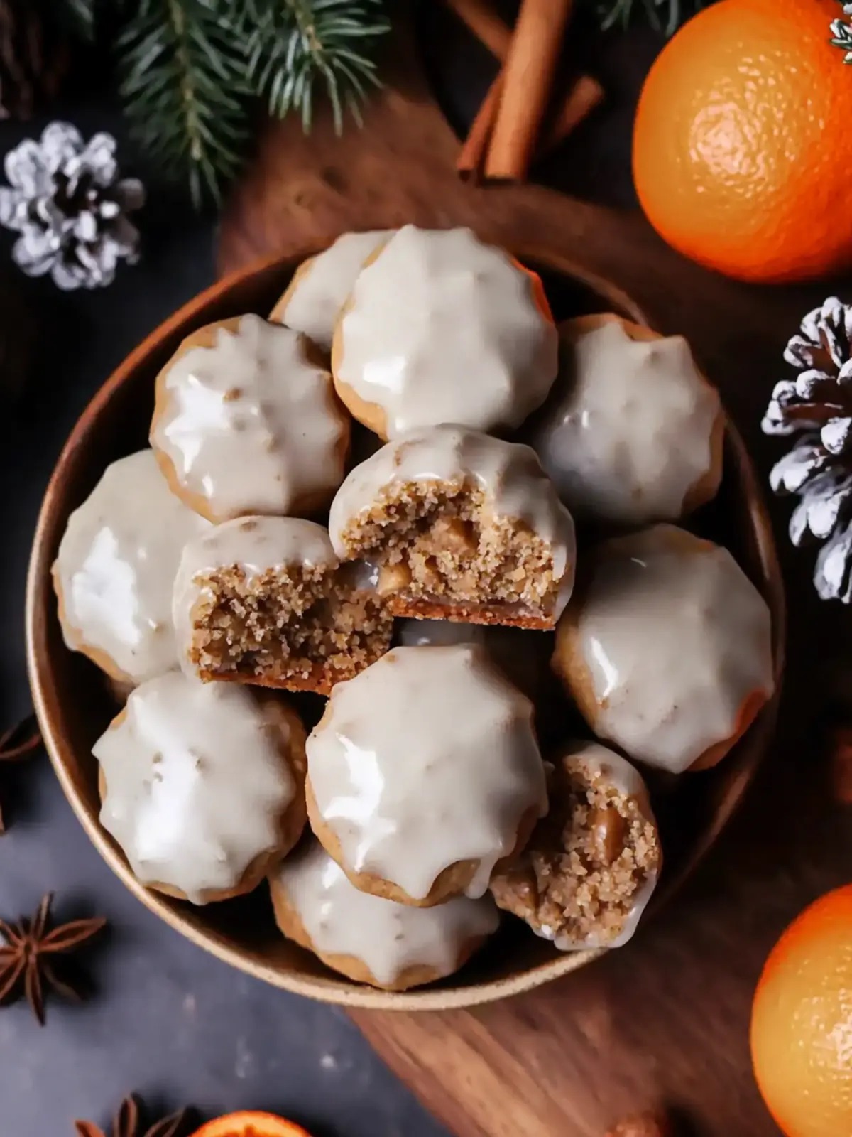 Soft Ginger Cookies with Orange Clove Glaze for Cozy Holidays 4 Soft Ginger Cookies with Orange Clove Glaze