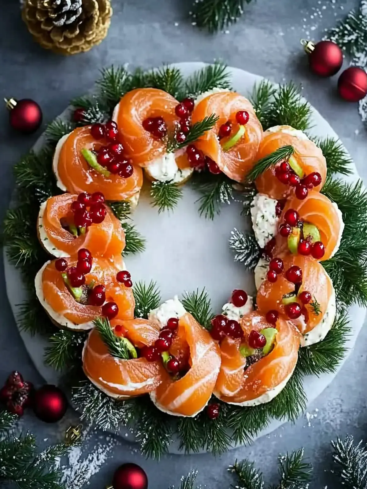 Christmas Smoked Salmon Bruschetta Wreath: Wow Your Guests 4 Christmas Smoked Salmon Bruschetta Wreath: A Show-Stopping Holiday Appetizer