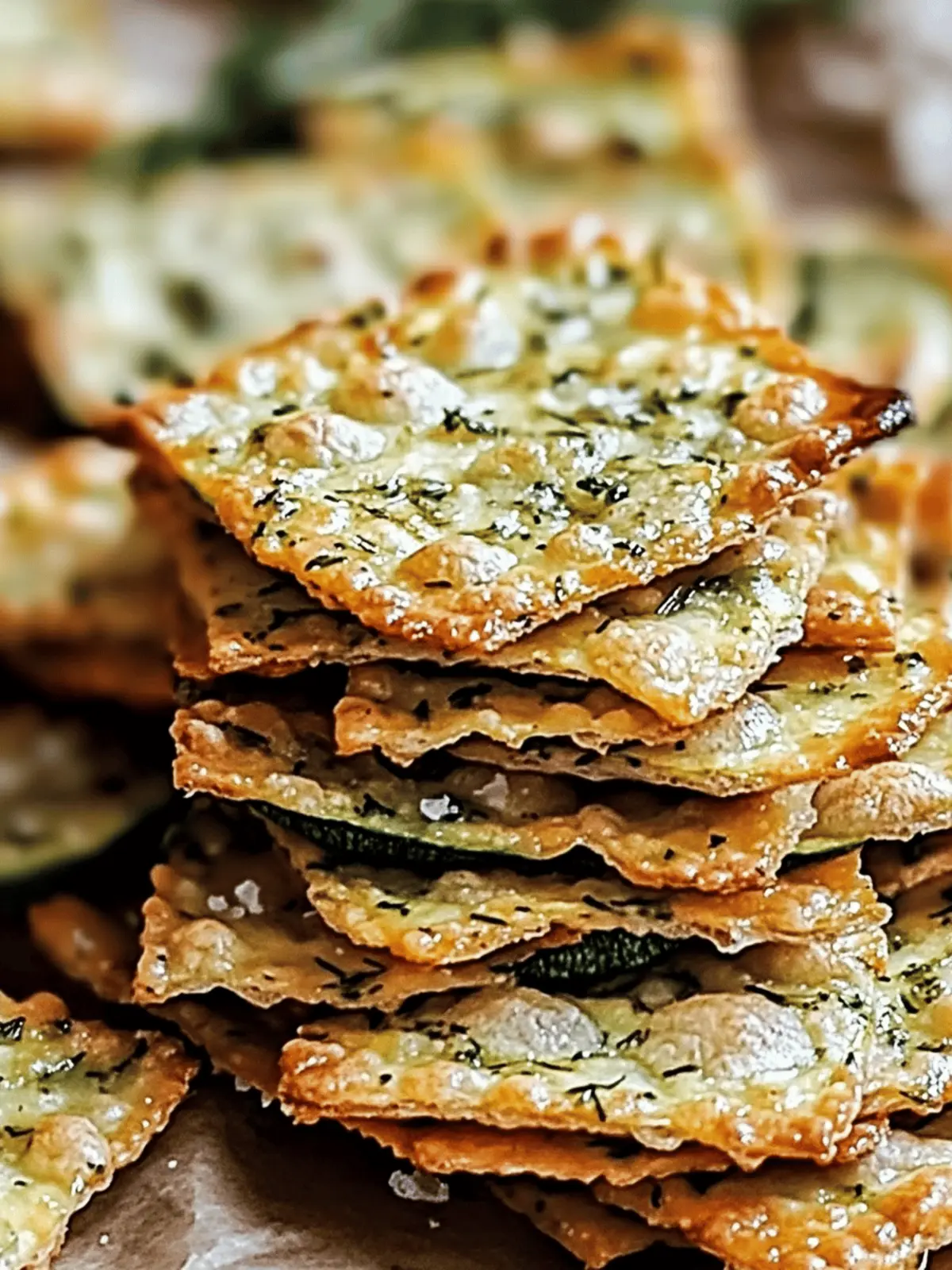 Zucchini Herb Crackers for a Healthy Crunch You'll Crave 4 Zucchini Herb Crackers for a Healthy Crunch