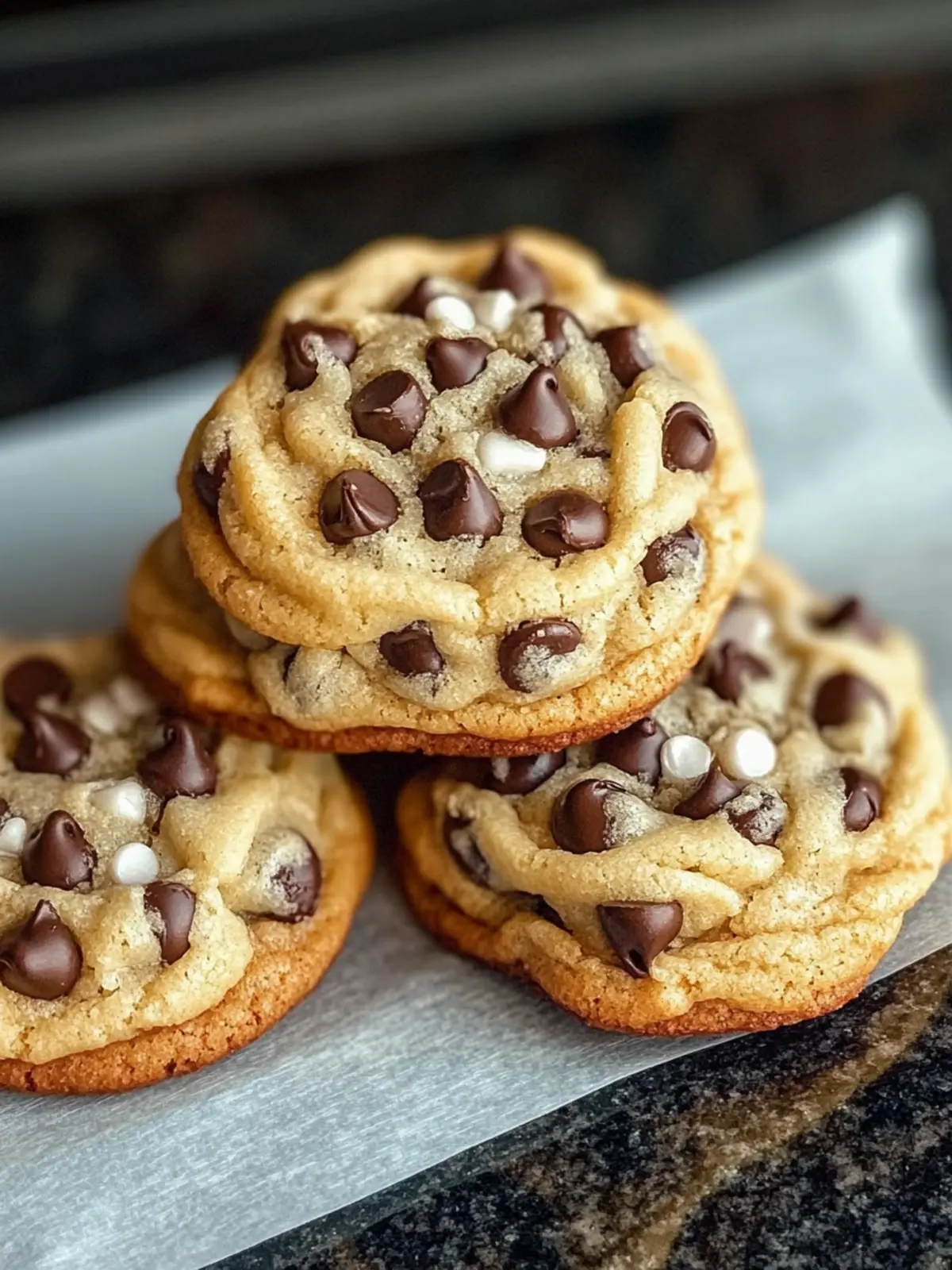 Soft Chocolate Chip Cookies That Melt in Your Mouth! 2 Soft Chocolate Chip Cookies