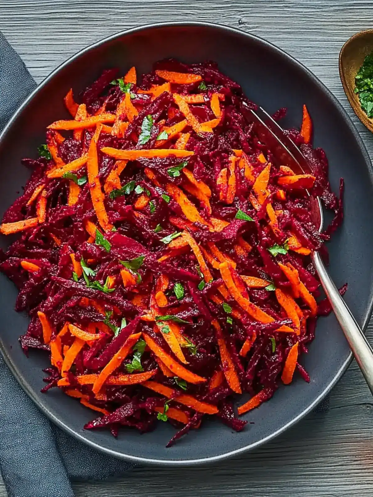 Refreshing Simple No-Cook Grated Beet & Carrot Salad Delight 2 Simple No-Cook Grated Beet & Carrot Salad