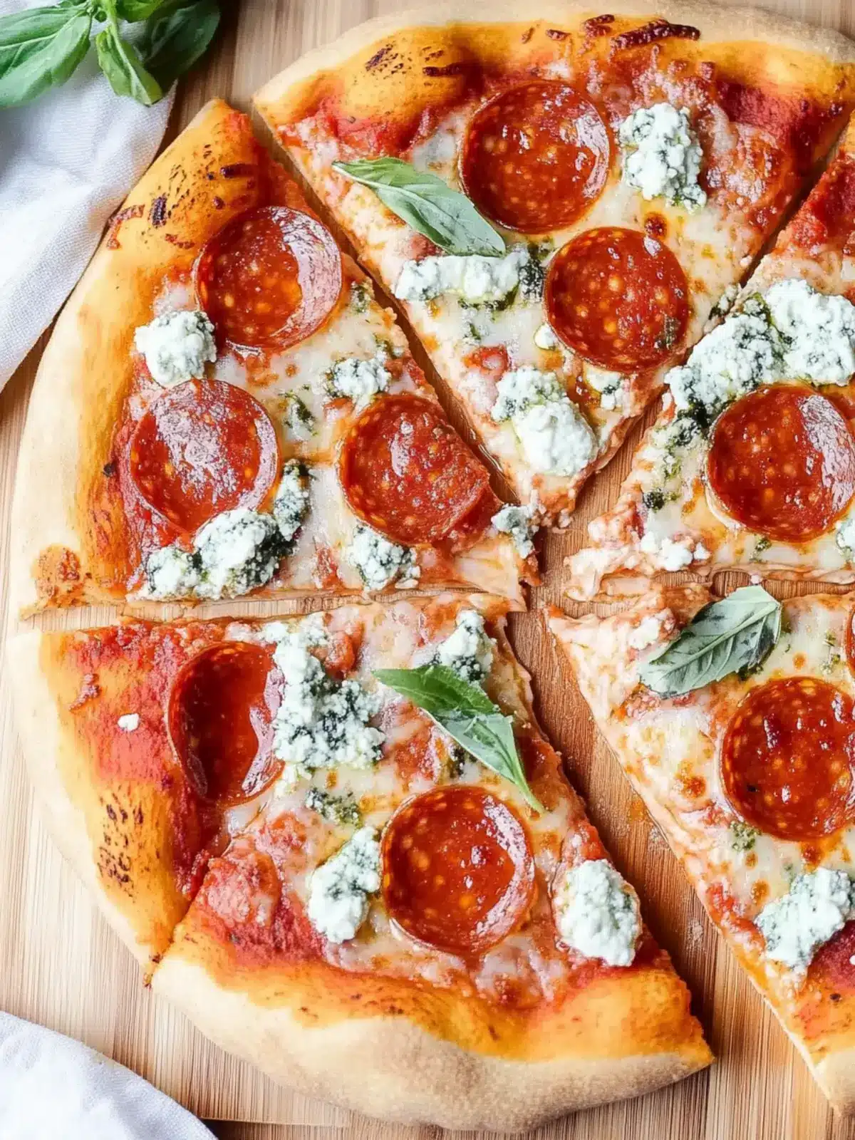 Irresistible Hot Honey Pepperoni Ricotta Pizza in 25 Minutes 3 Hot Honey Pepperoni Ricotta Pizza