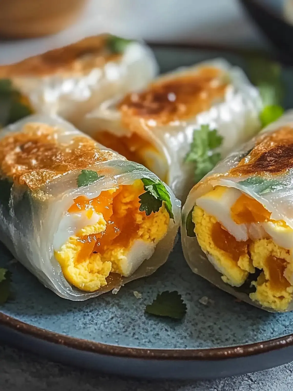 Delightful Crispy Rice Paper Egg Wraps for Quick Flavor Fix 3 Delightful Crispy Rice Paper Egg Wraps