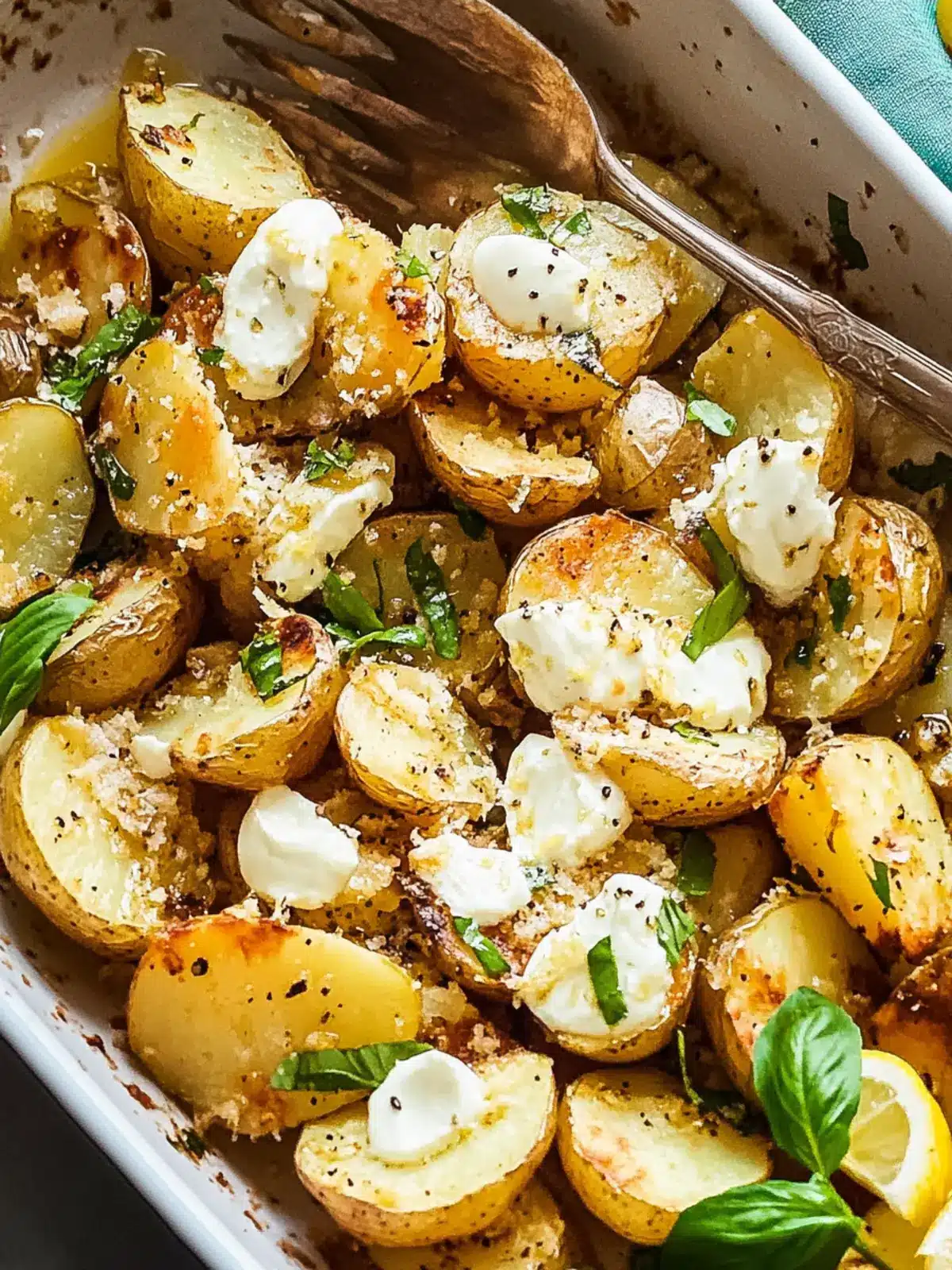 Baked-Feta Potatoes with Lemon: A Flavorful Twist on Comfort 2 Baked-Feta Potatoes with Lemon